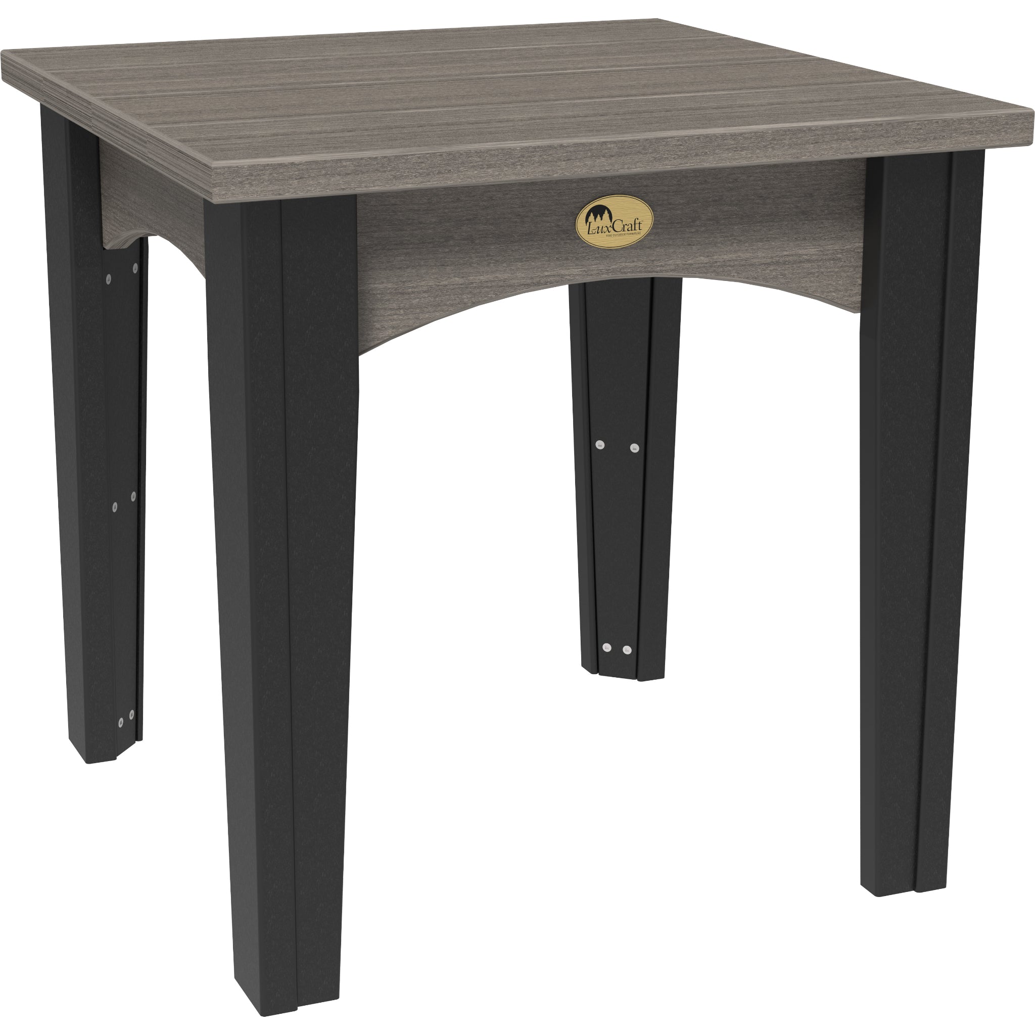 LuxCraft Island End Table – Outdoor Poly Patio Side Table (IET)