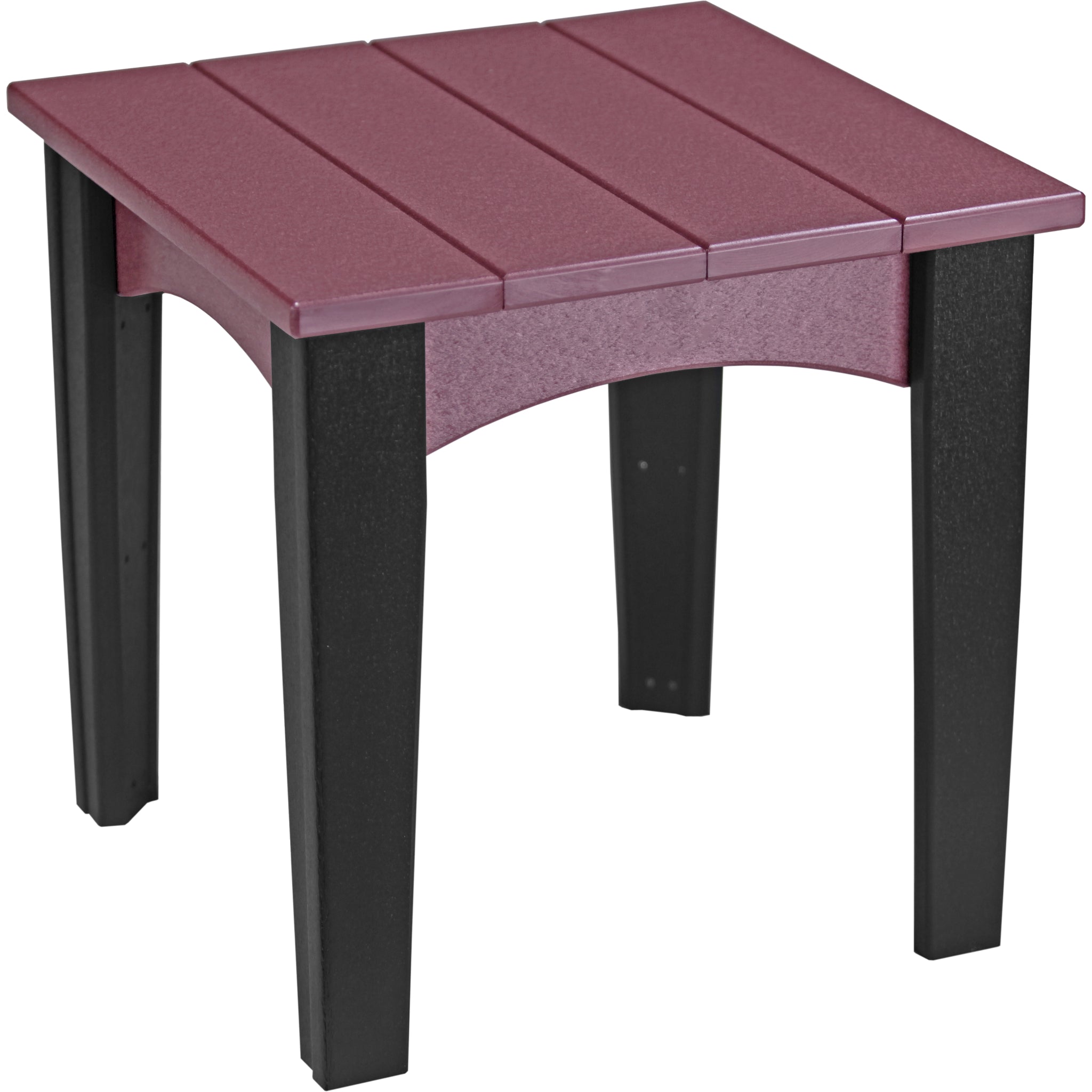 LuxCraft Island End Table – Outdoor Poly Patio Side Table (IET)