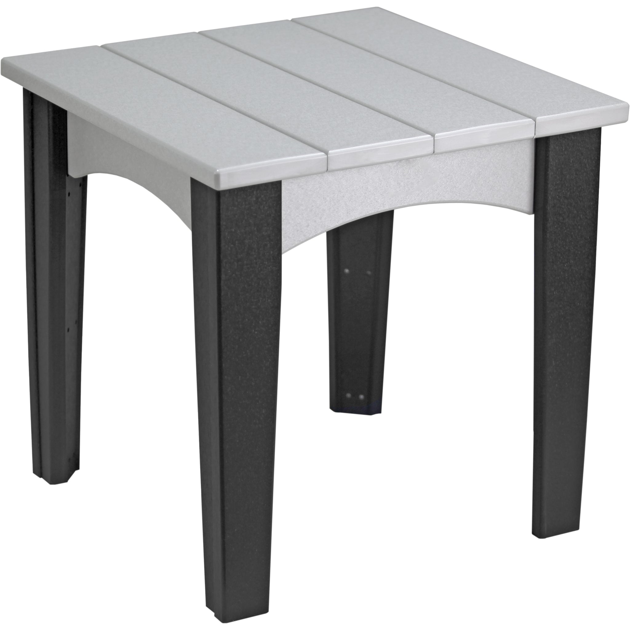 LuxCraft Island End Table – Outdoor Poly Patio Side Table (IET)