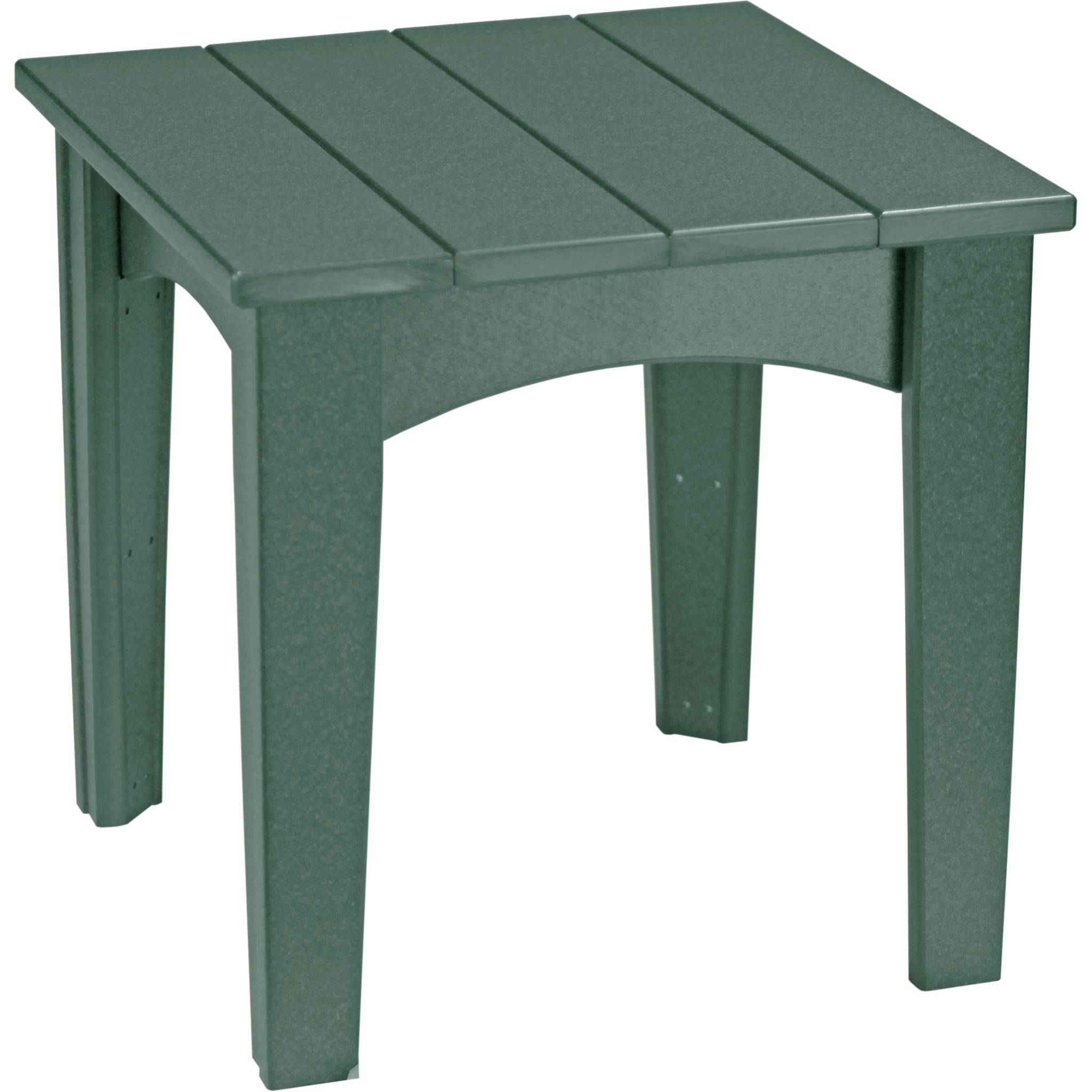 LuxCraft Island End Table – Outdoor Poly Patio Side Table (IET)