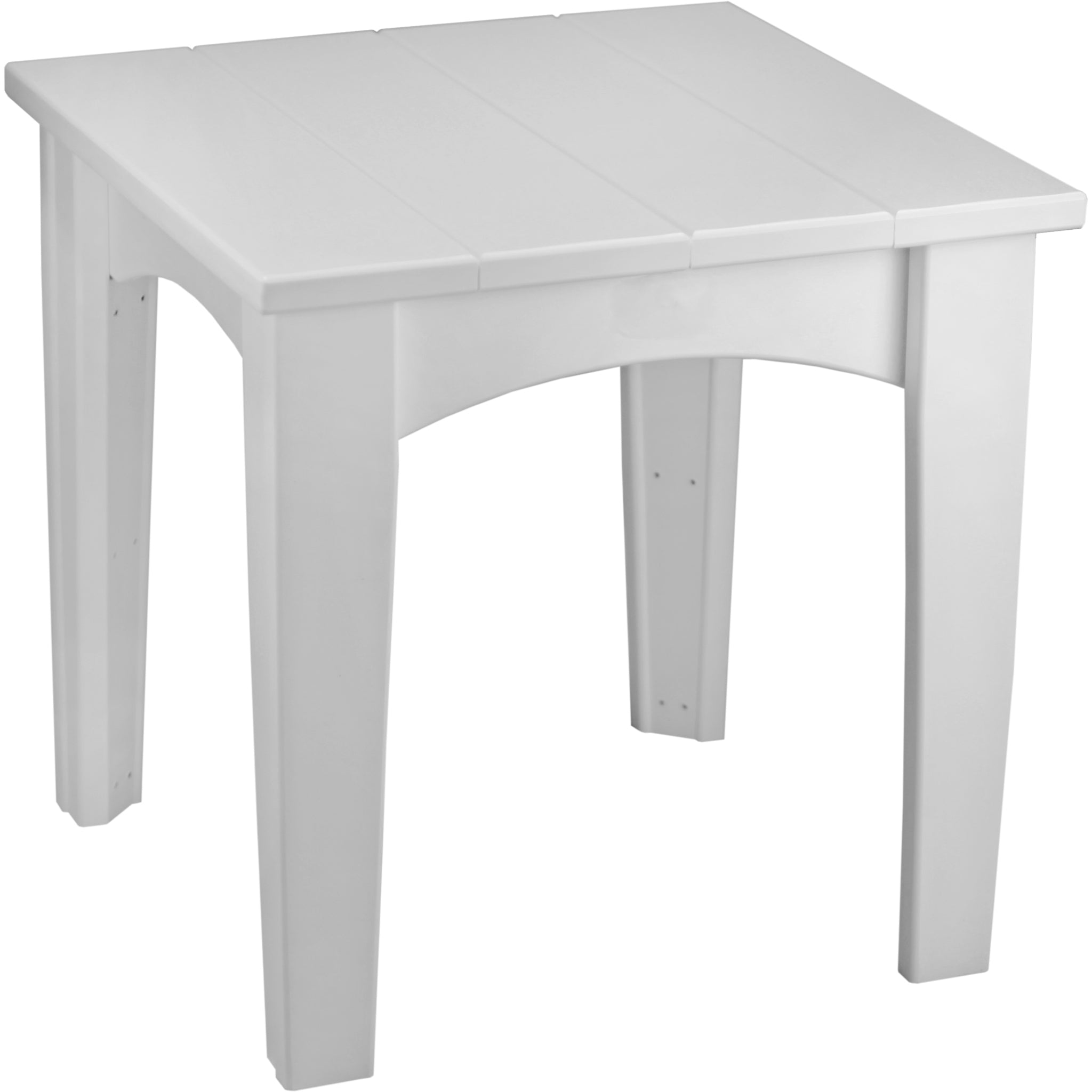LuxCraft Island End Table – Outdoor Poly Patio Side Table (IET)