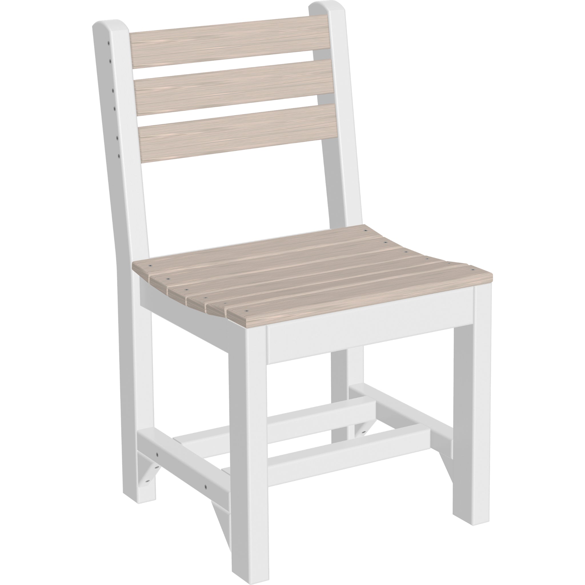 LuxCraft Island Side Chair – Outdoor Poly Dining Chair (ISC)