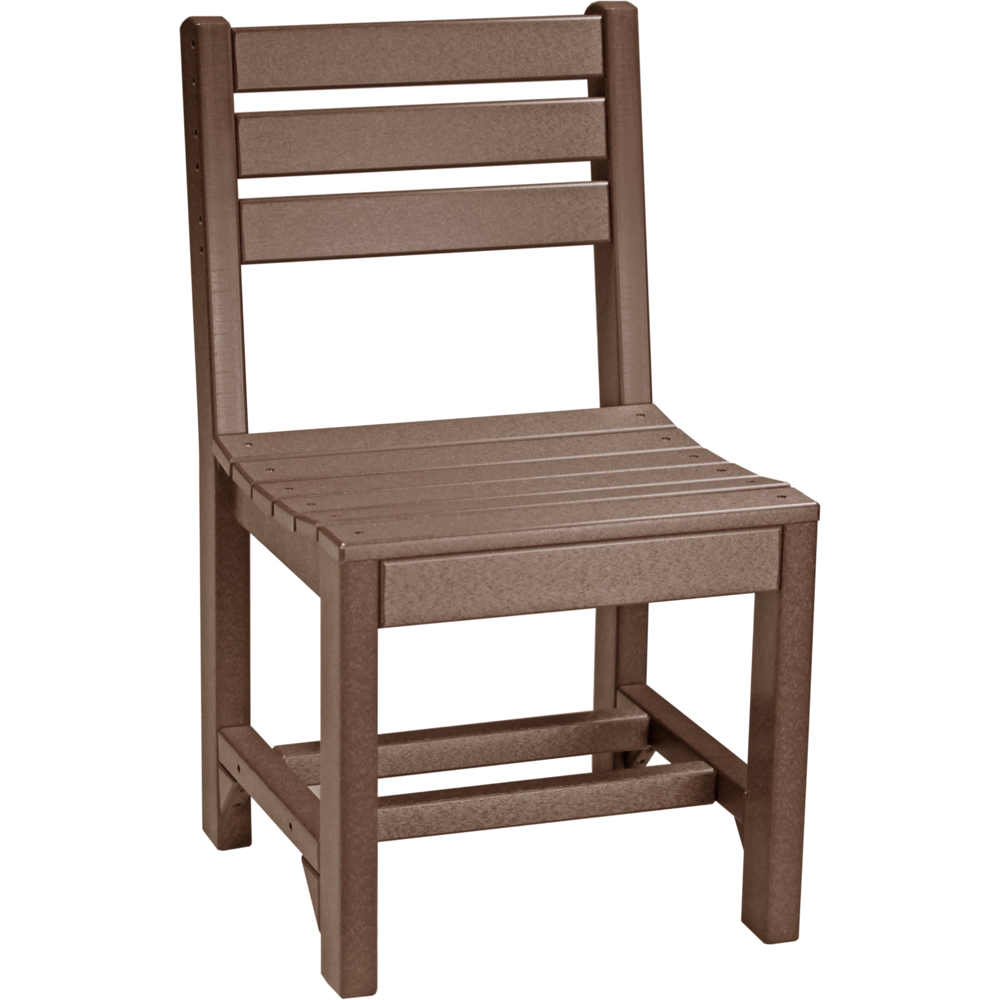 LuxCraft Island Side Chair – Outdoor Poly Dining Chair (ISC)