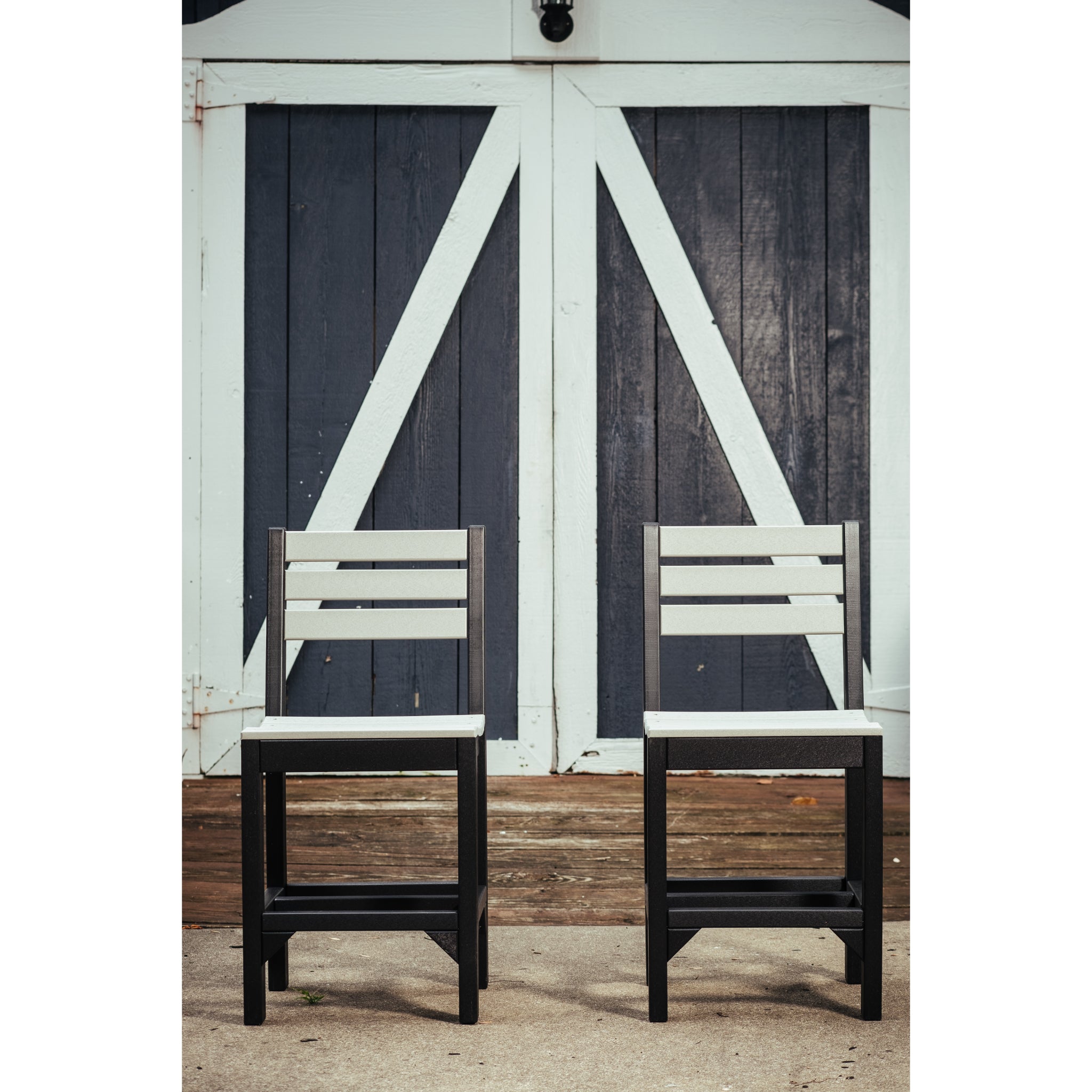 LuxCraft Island Side Chair – Outdoor Poly Bar Chair (ISC)