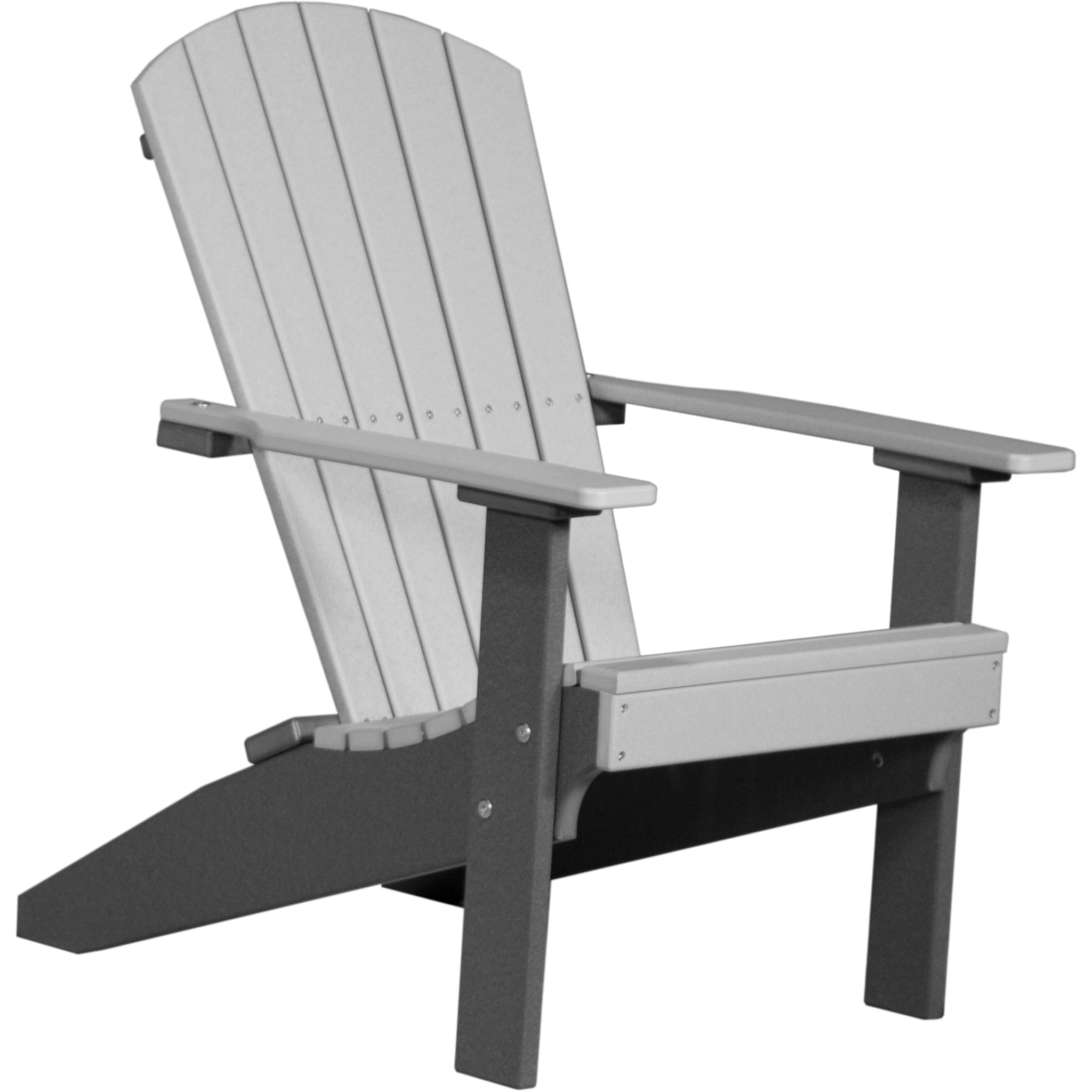 LuxCraft Lakeside Adirondack Chair – Outdoor Poly Lounge Chair (LAC)