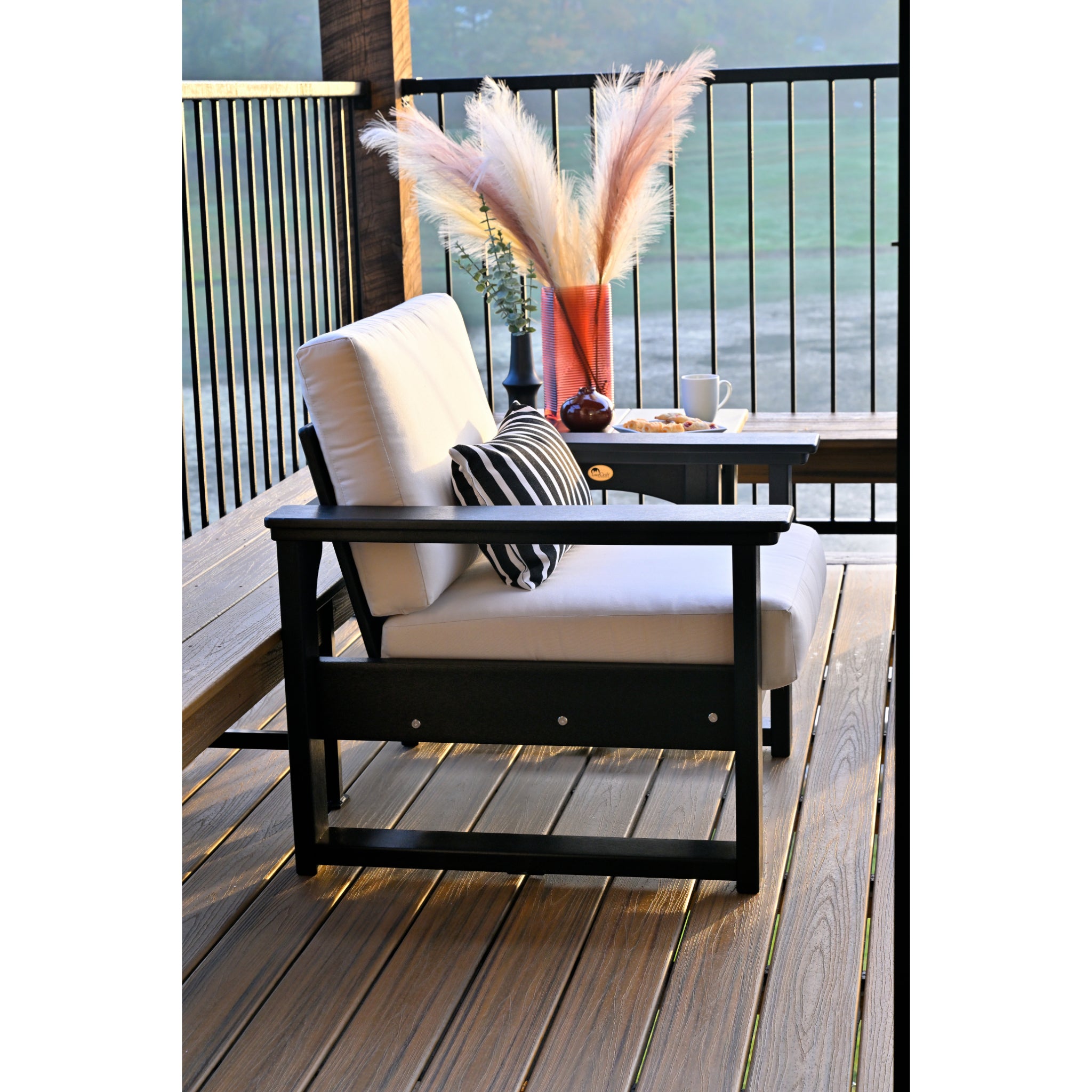 LuxCraft Lanai Deep Seating – Outdoor Poly Patio Lounge Set (LDS)