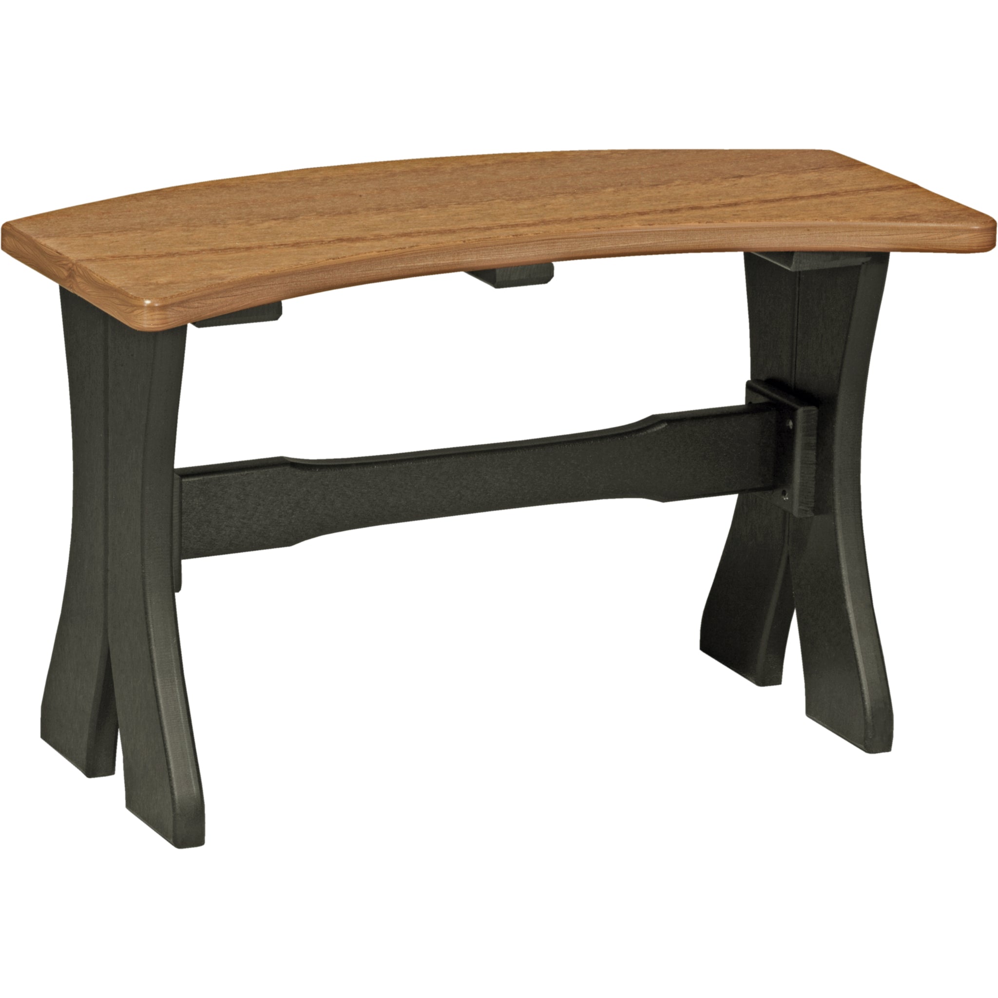 LuxCraft 28″ Table Bench – Outdoor Poly Patio Bench (P28TB)