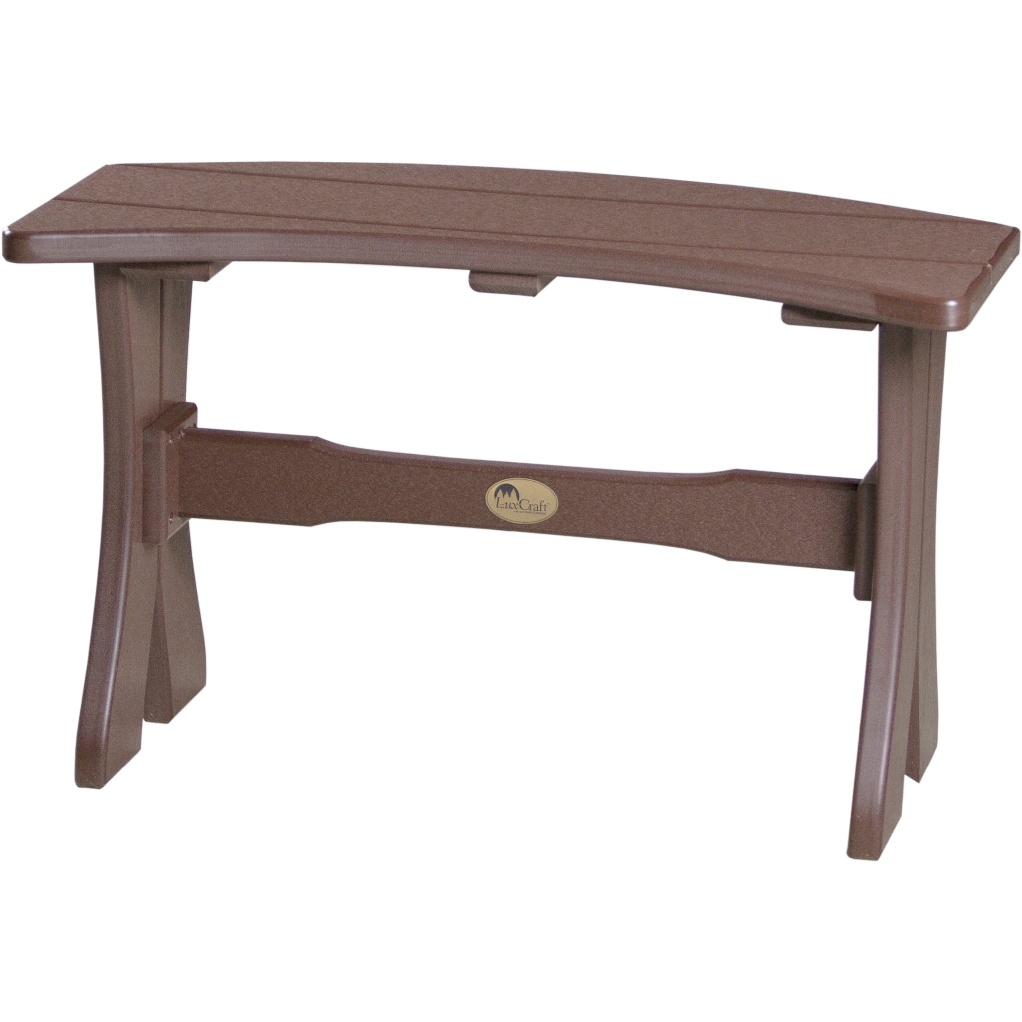 LuxCraft 28″ Table Bench – Outdoor Poly Patio Bench (P28TB)
