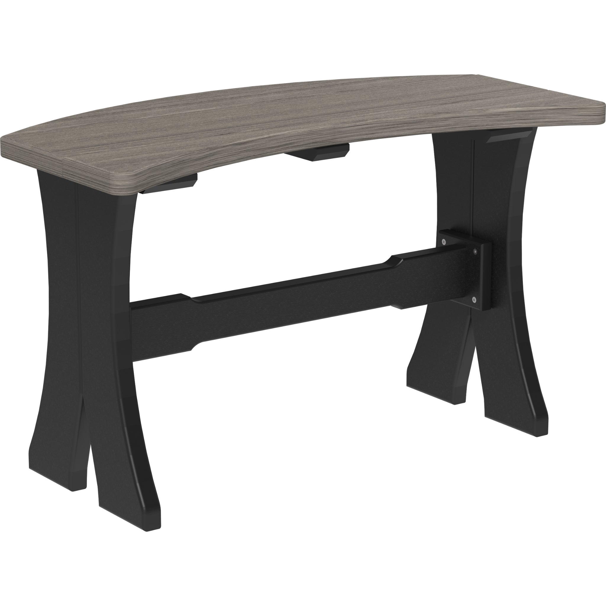 LuxCraft 28″ Table Bench – Outdoor Poly Patio Bench (P28TB)