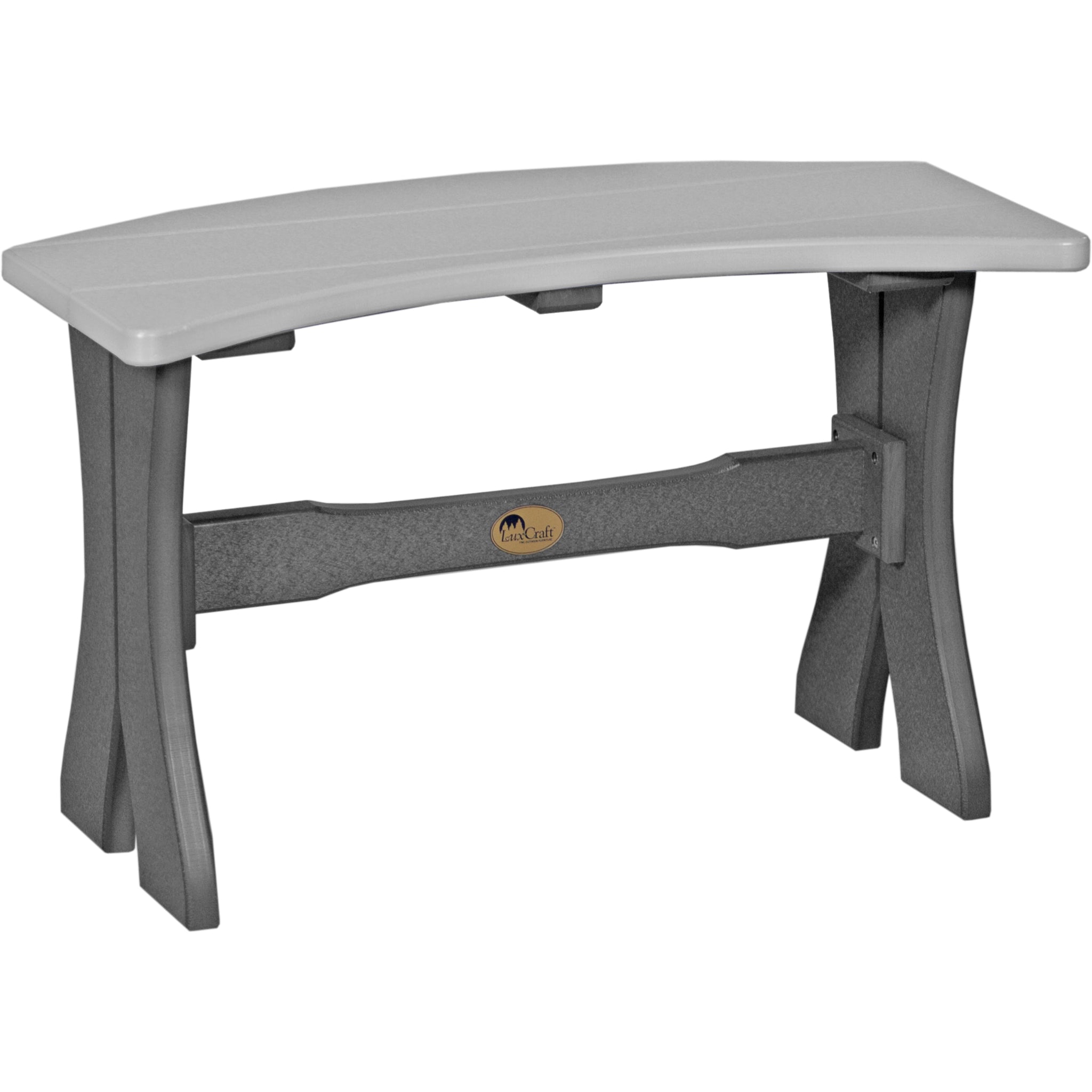 LuxCraft 28″ Table Bench – Outdoor Poly Patio Bench (P28TB)