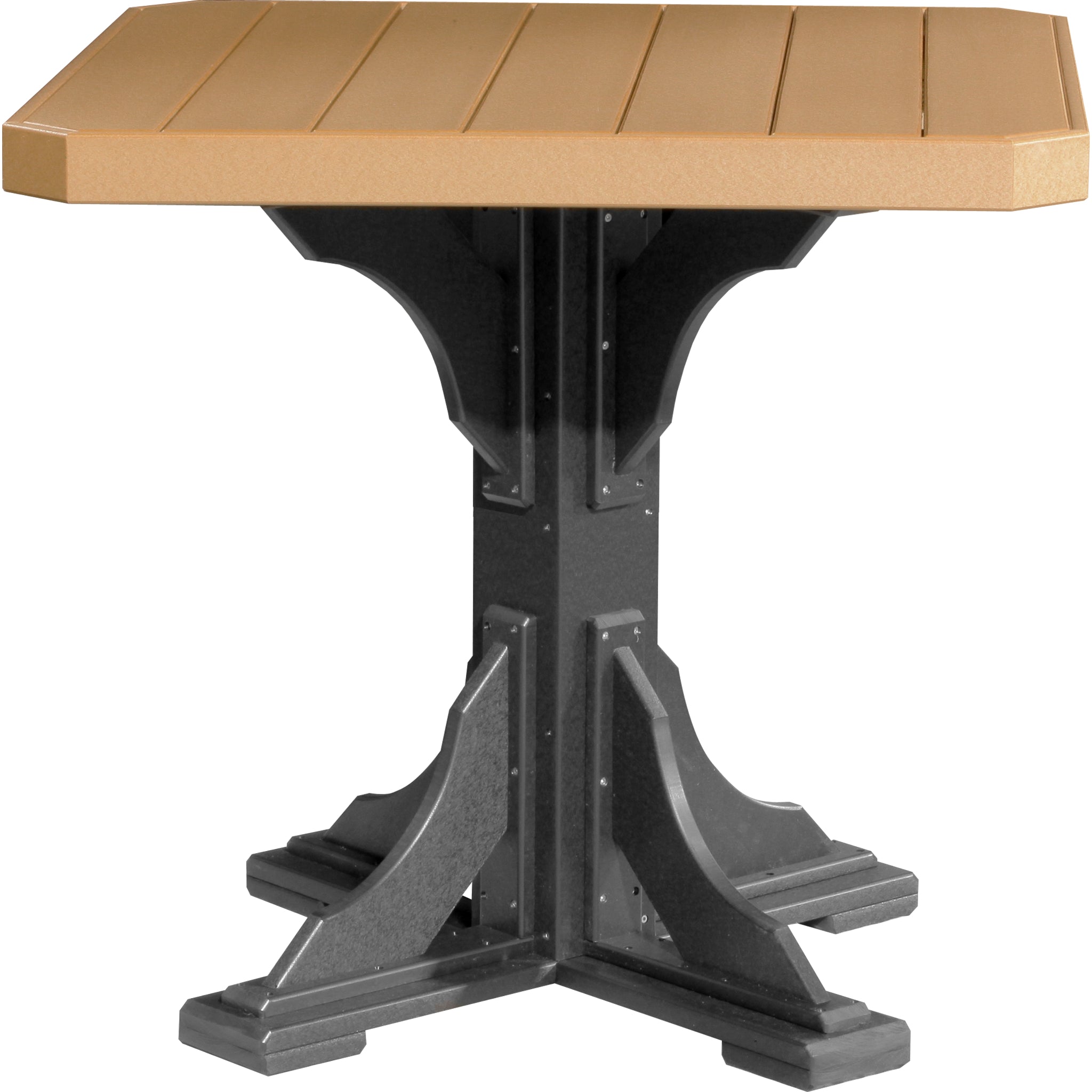 LuxCraft 41″ Square Table – Outdoor Poly Patio Counter Height Table (P41ST)