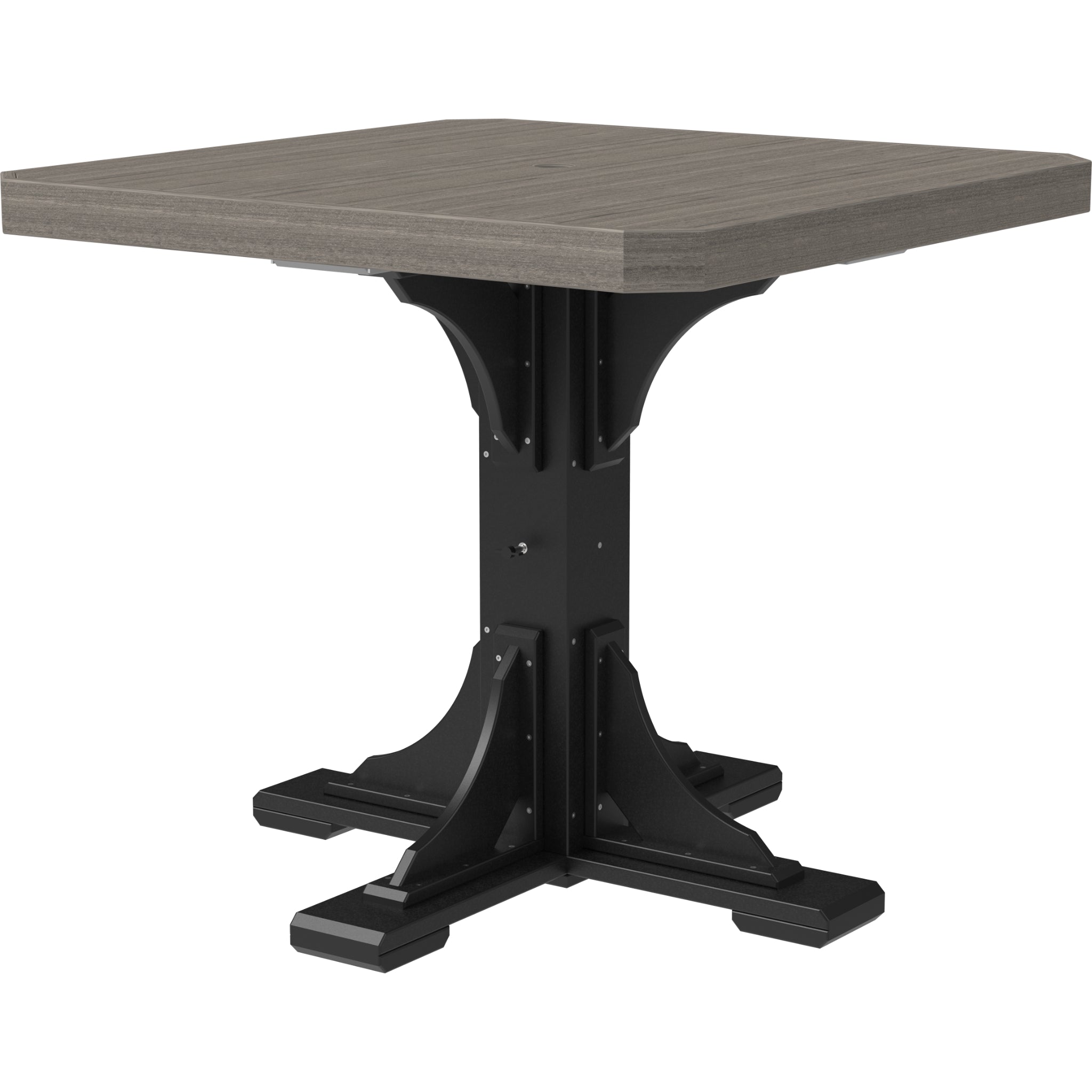 LuxCraft 41″ Square Table – Outdoor Poly Patio Counter Height Table (P41ST)