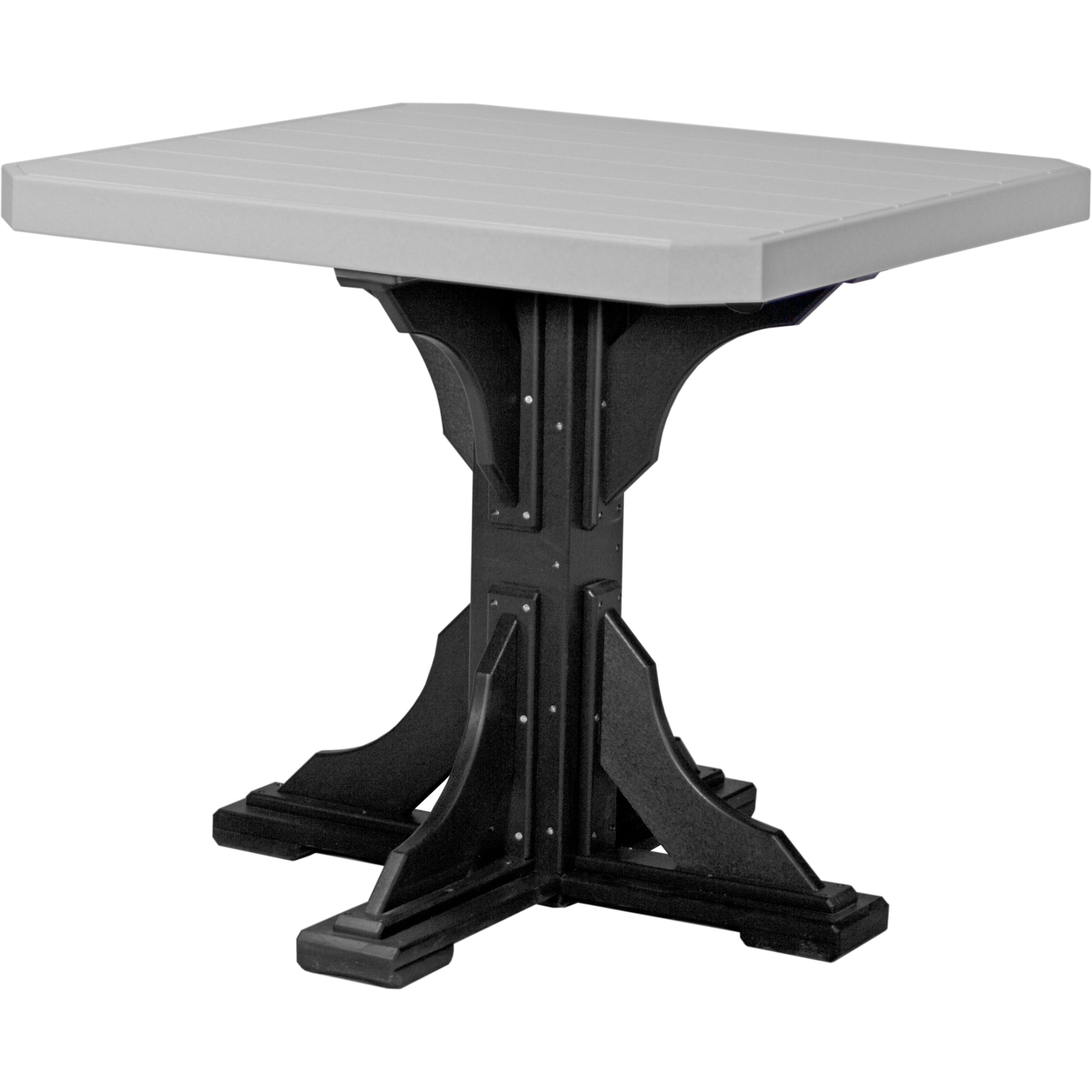LuxCraft 41″ Square Table – Outdoor Poly Patio Counter Height Table (P41ST)