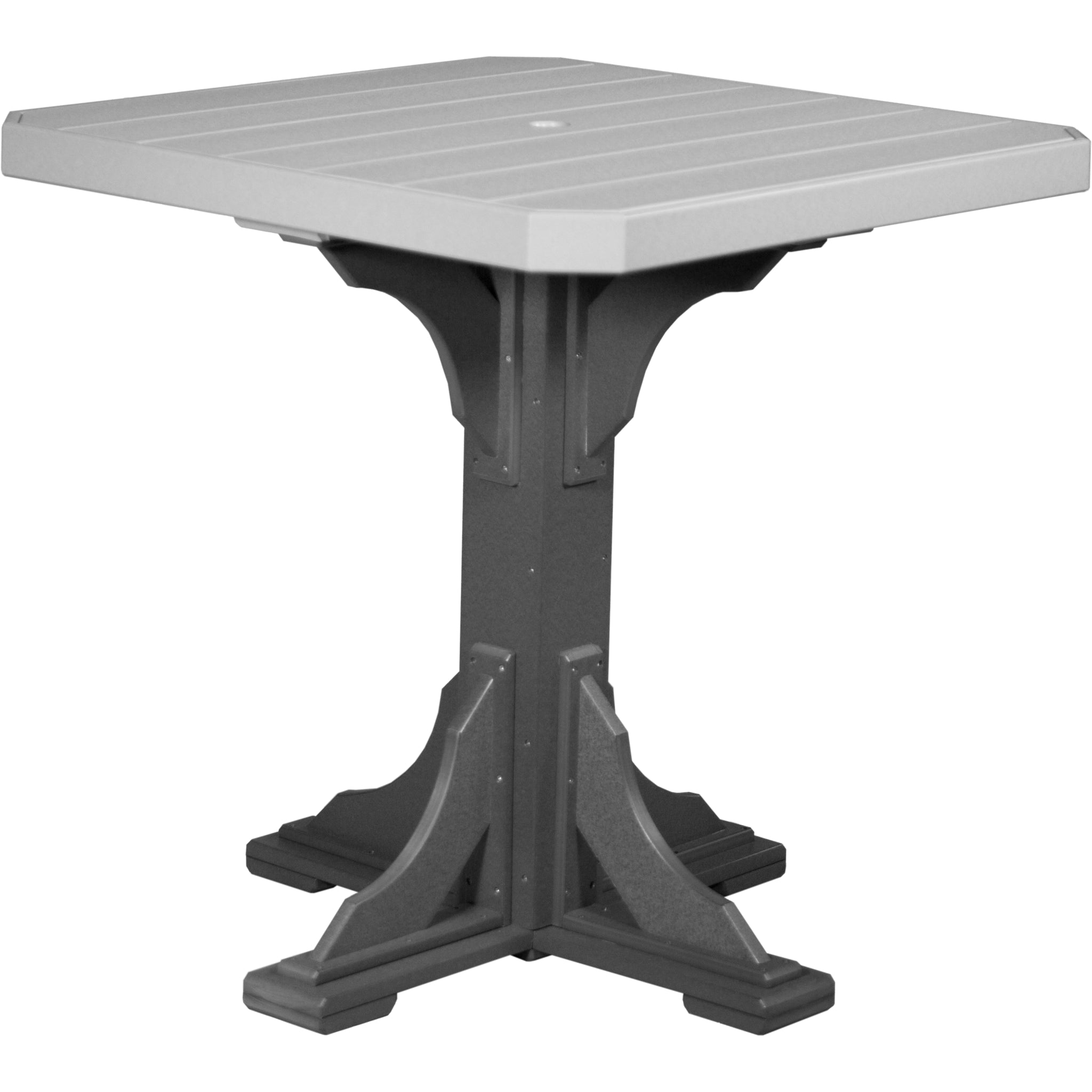 LuxCraft 41″ Square Table – Outdoor Poly Patio Bar Table (P41ST)