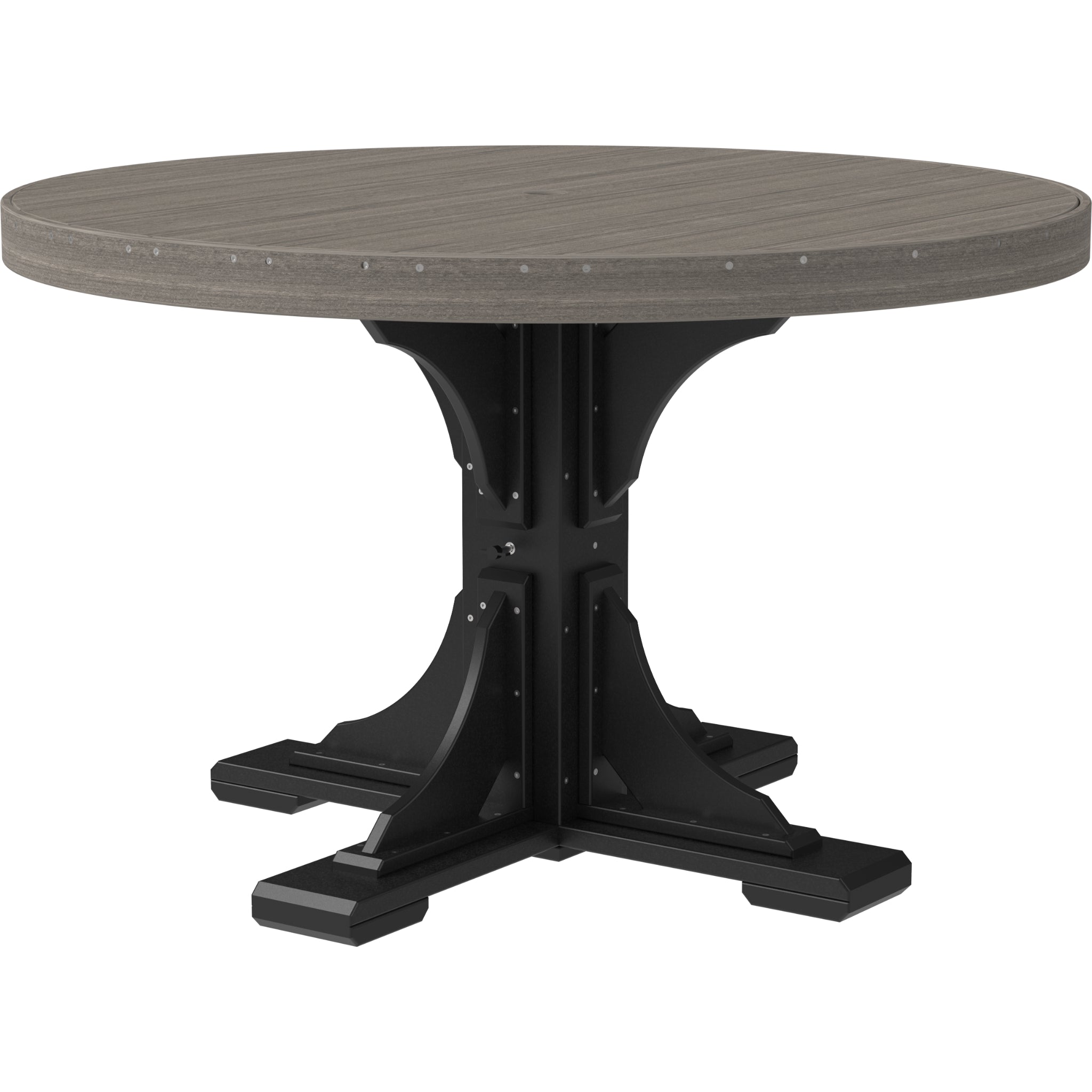 LuxCraft 4′ Round Table – Outdoor Poly Dining Table (P4RT)
