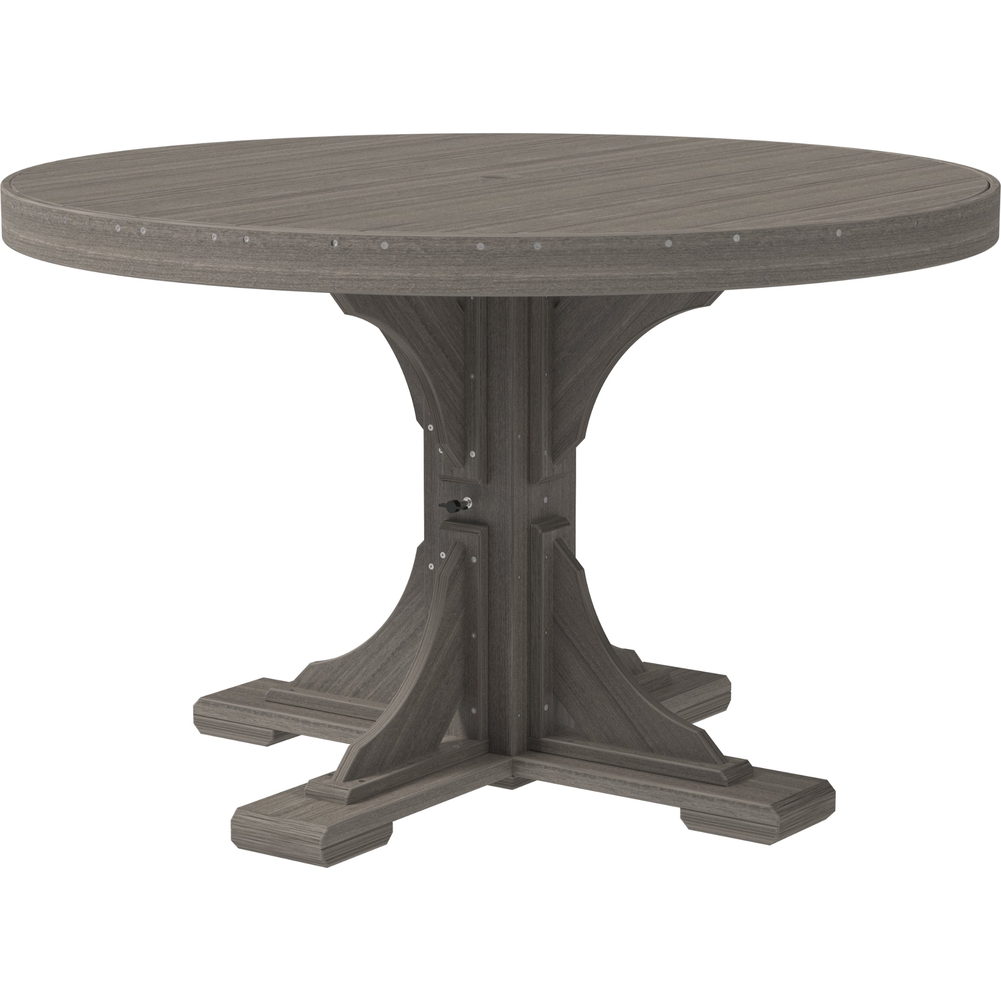 LuxCraft 4′ Round Table – Outdoor Poly Dining Table (P4RT)
