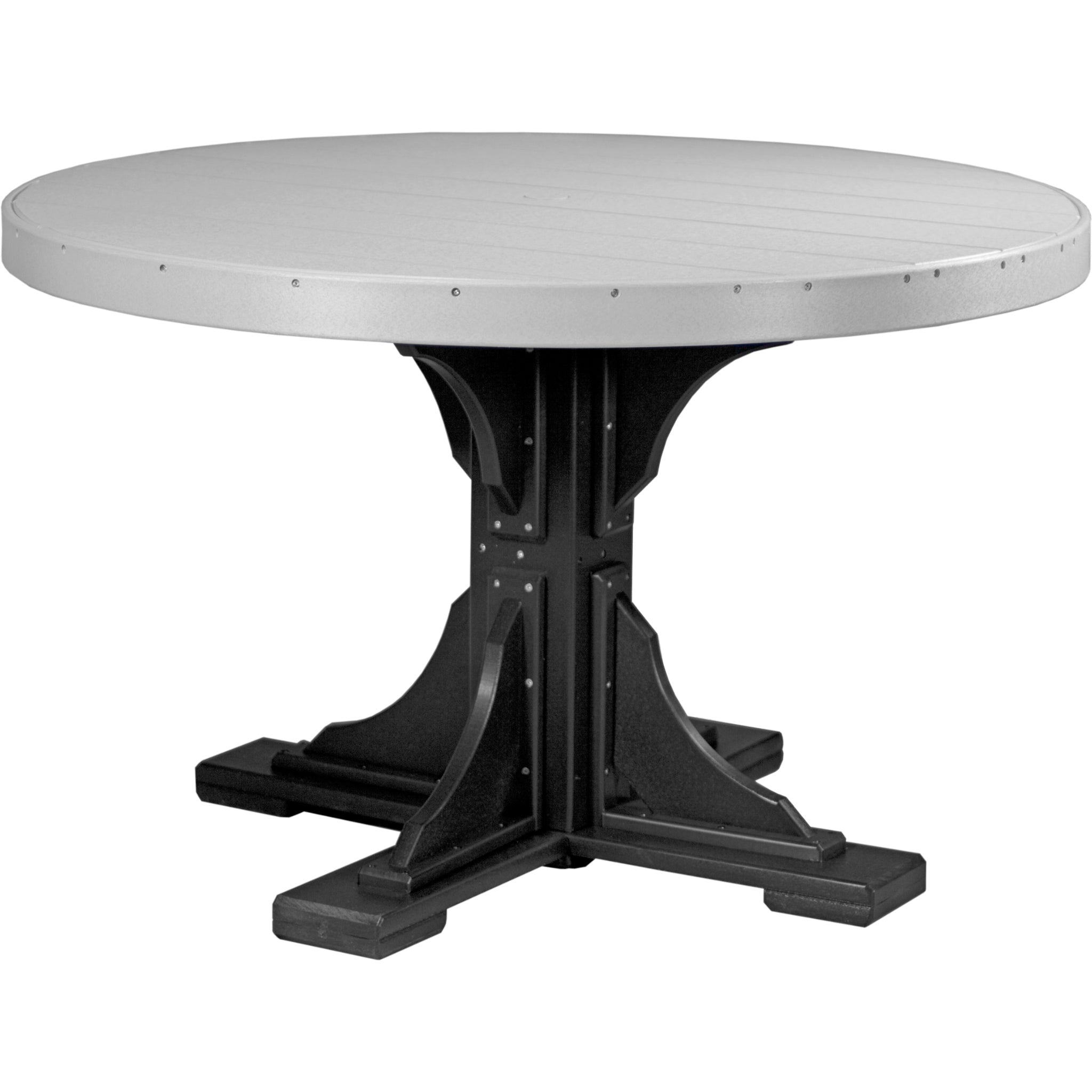 LuxCraft 4′ Round Table – Outdoor Poly Dining Table (P4RT)