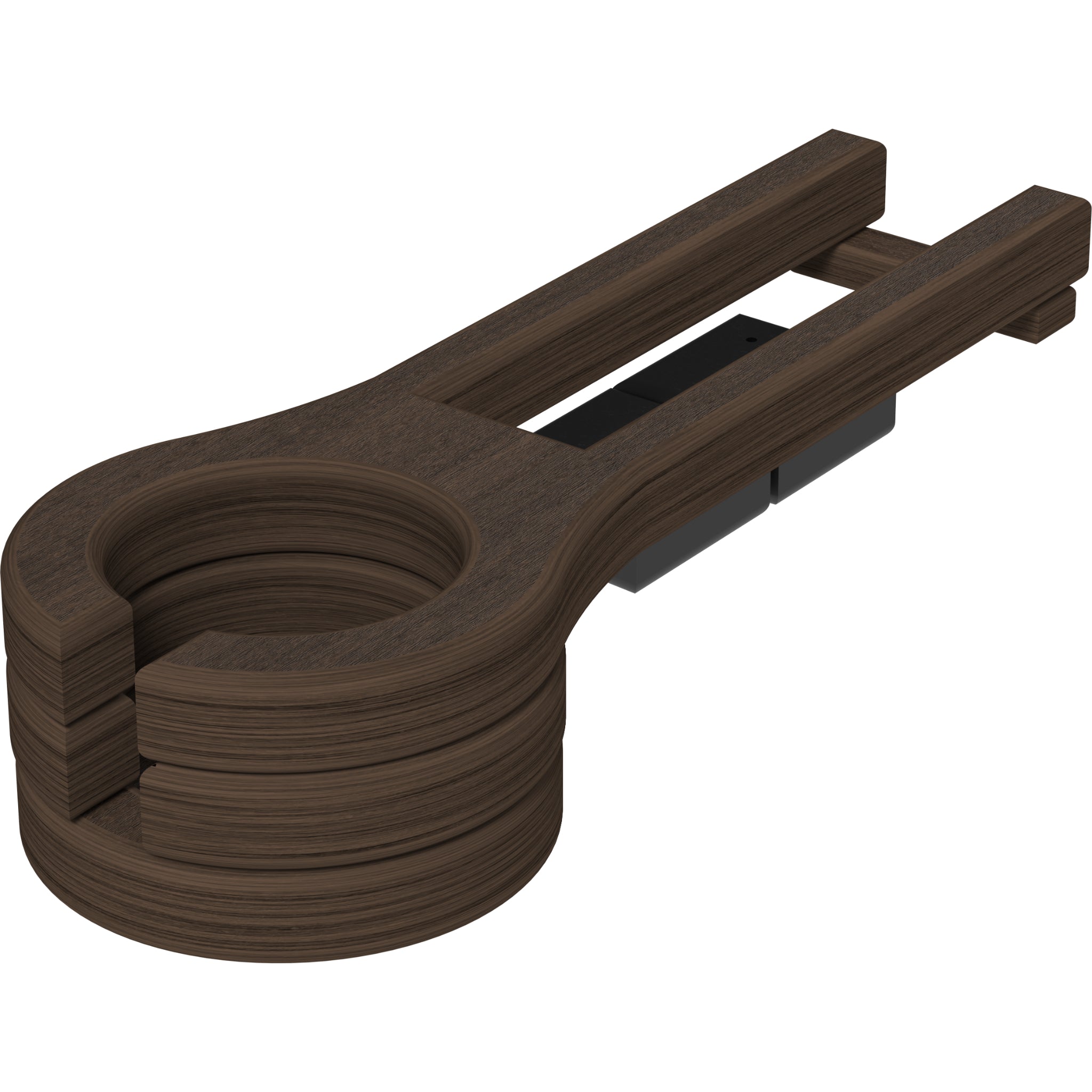 LuxCraft Cup Holder (Slideout) – Outdoor Poly Patio Accessory (PCH)