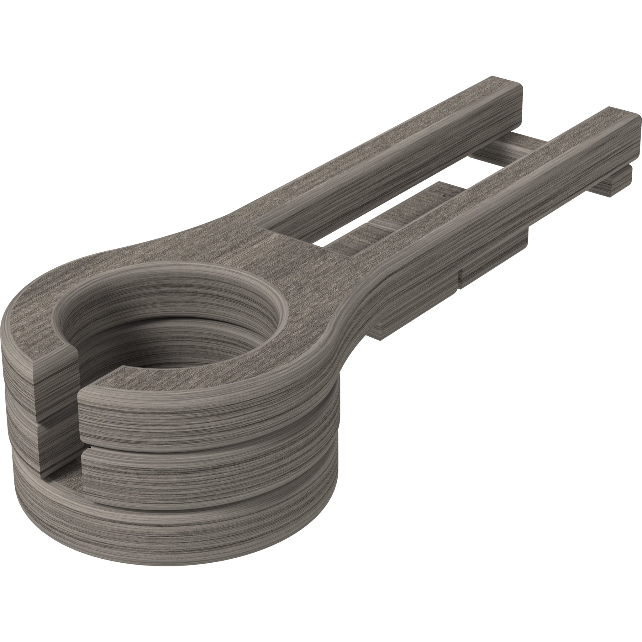 LuxCraft Cup Holder (Slideout) – Outdoor Poly Patio Accessory (PCH)