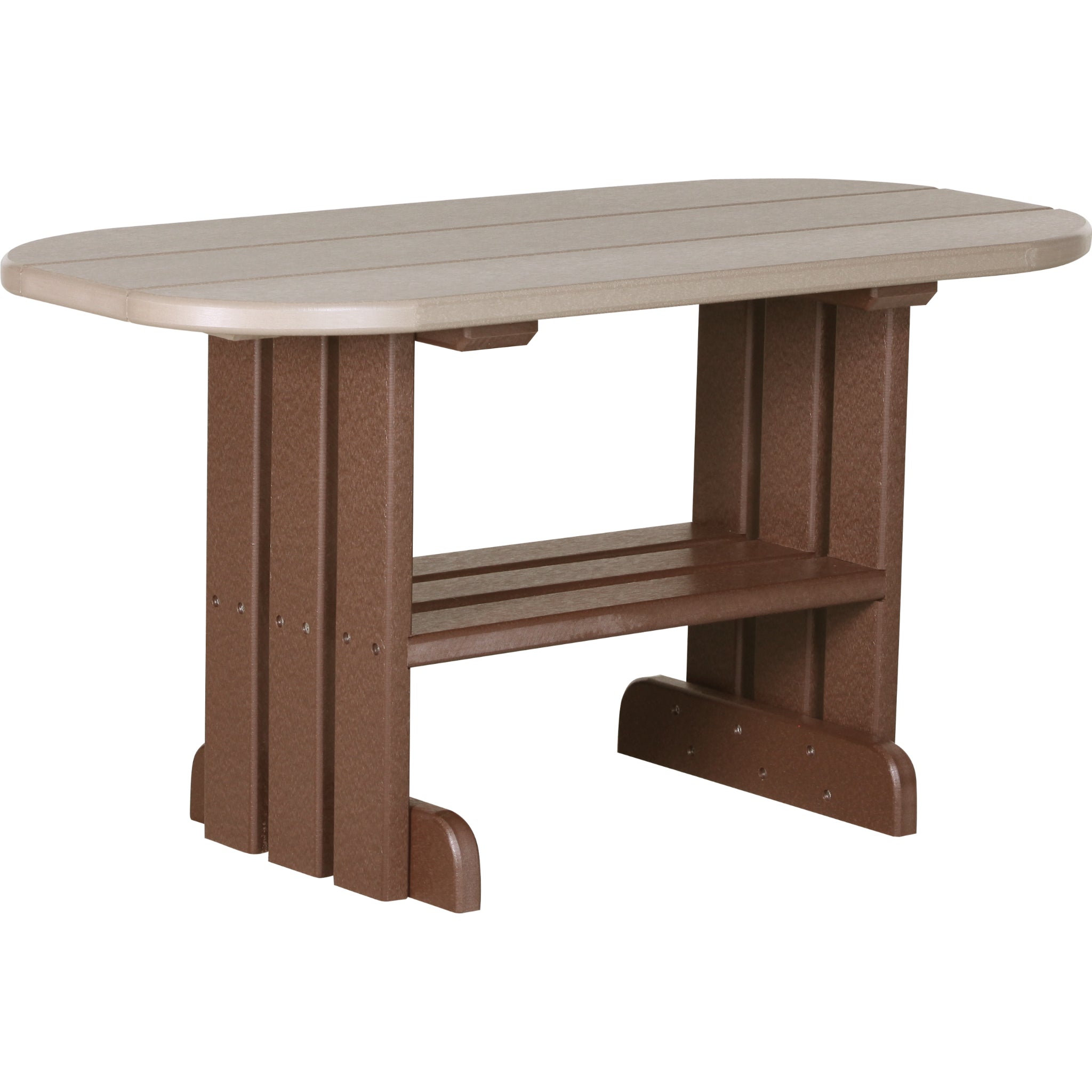 LuxCraft Coffee Table – Outdoor Poly Patio Coffee Table (PCT)