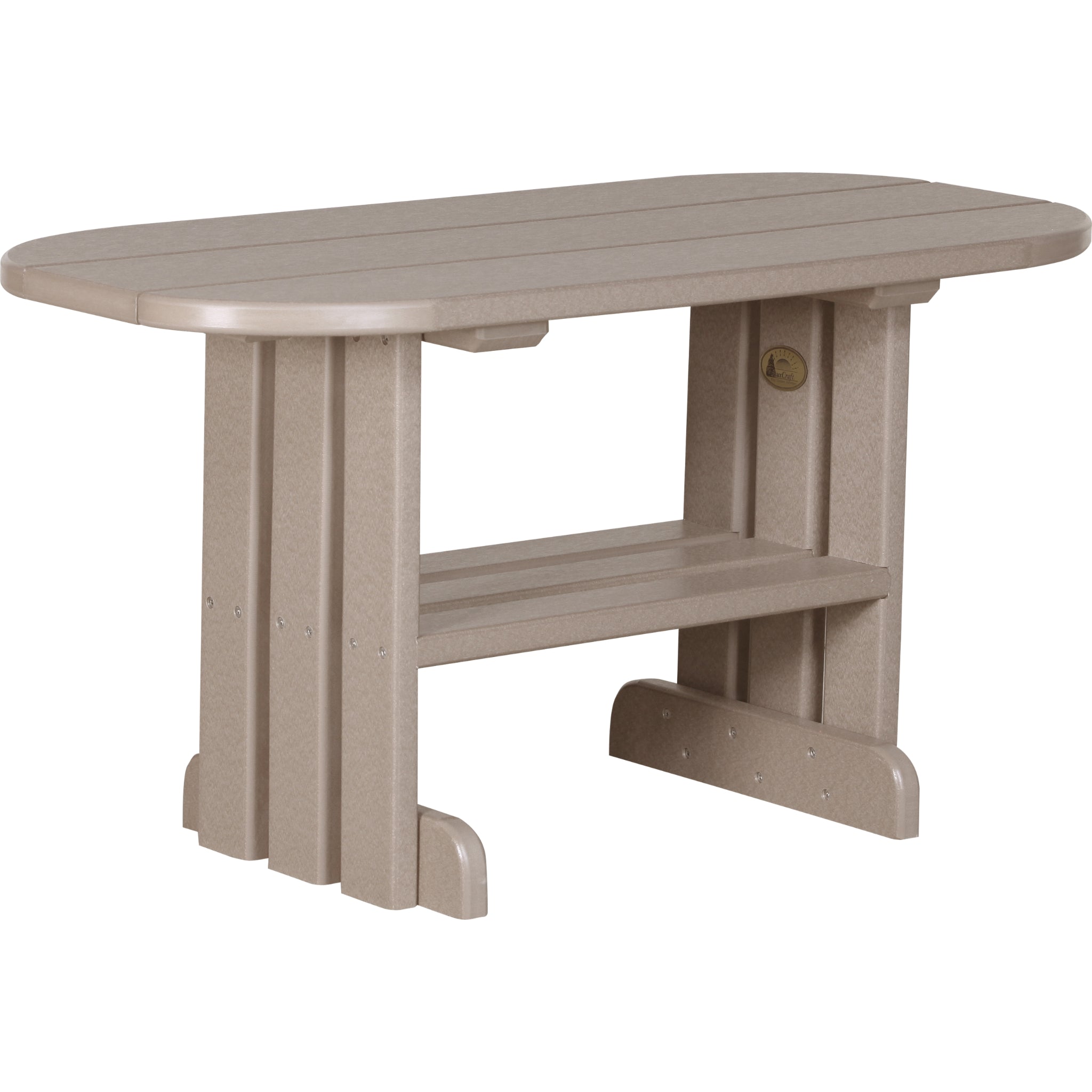 LuxCraft Coffee Table – Outdoor Poly Patio Coffee Table (PCT)