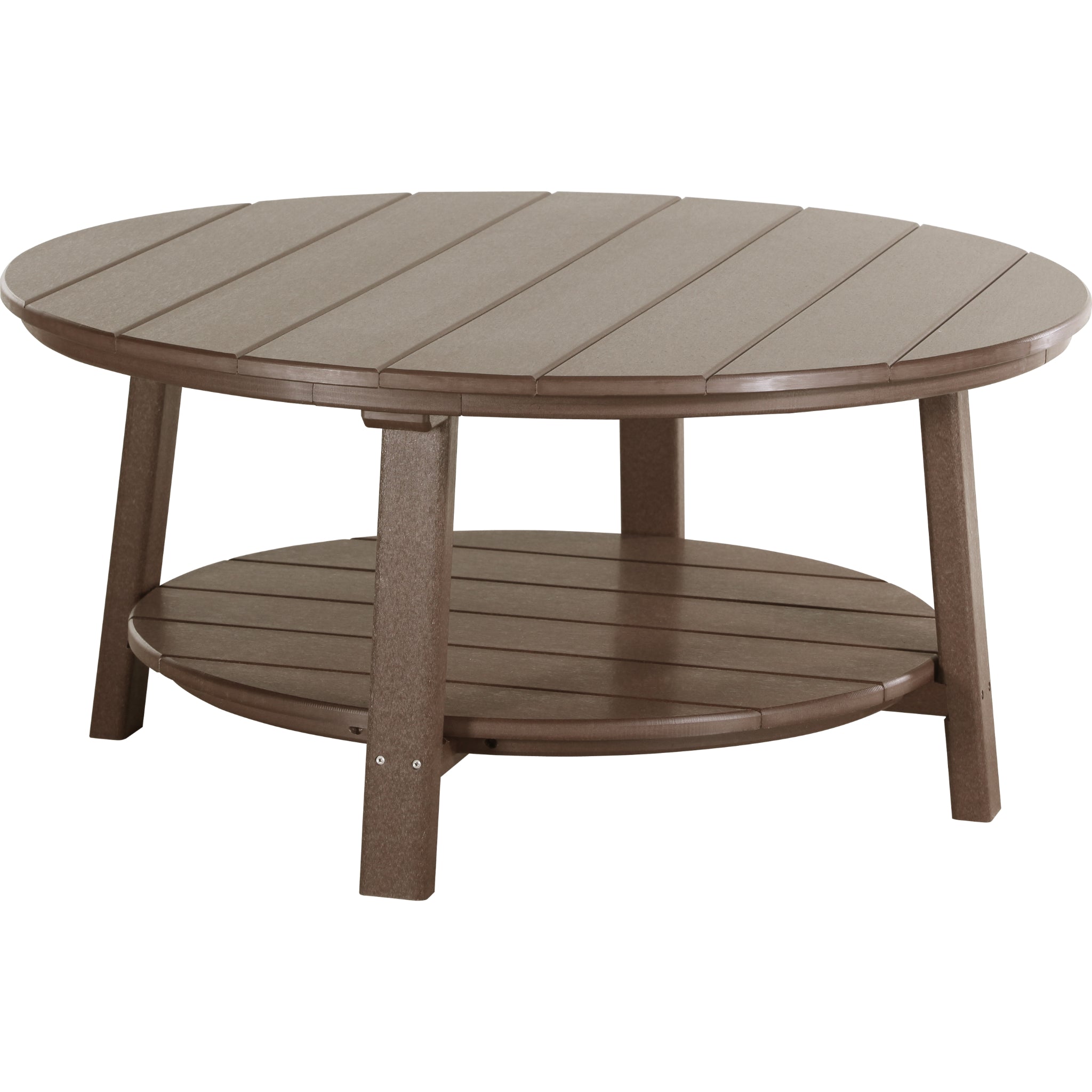 LuxCraft Deluxe Conversation Table – Outdoor Poly Patio Coffee Table (PDCT)