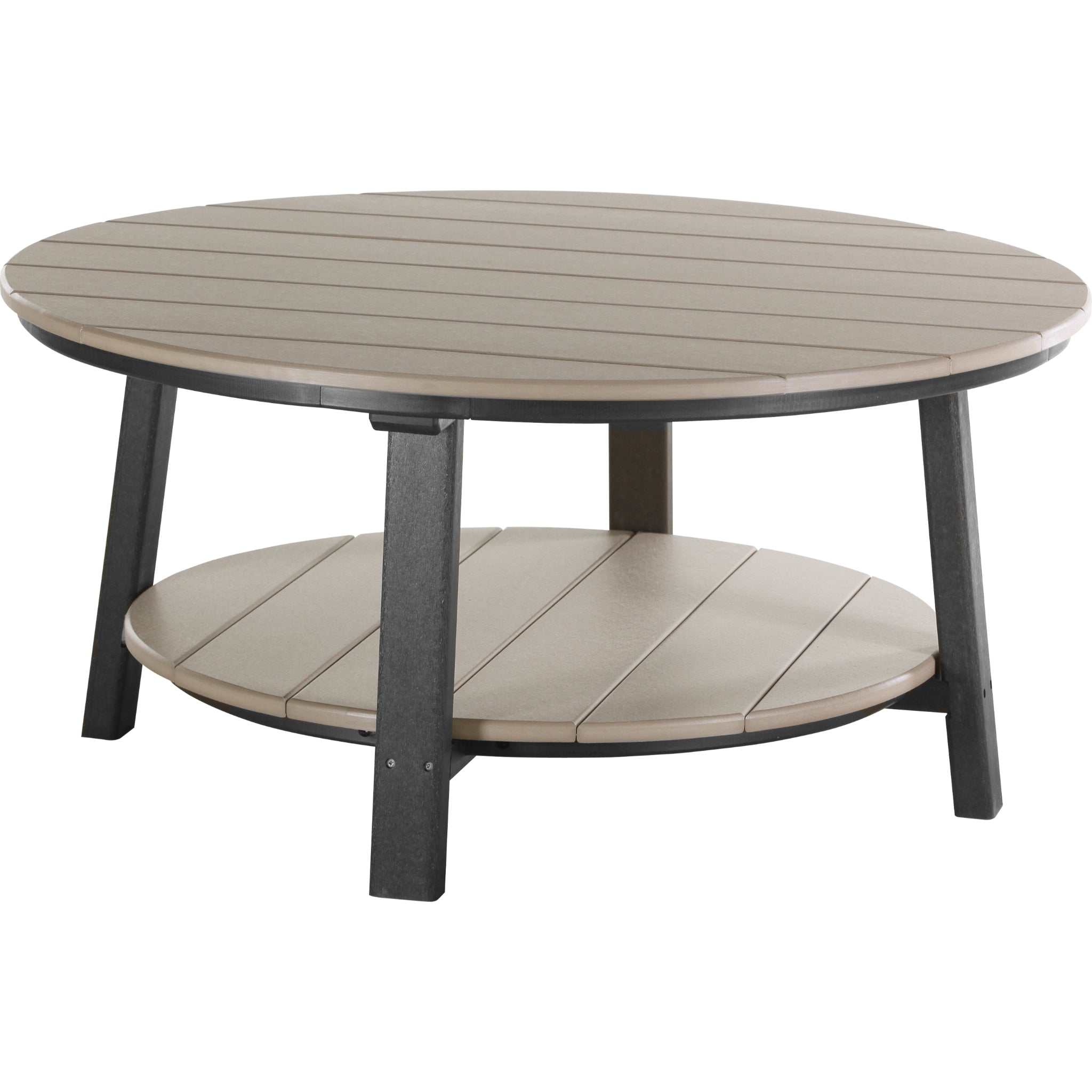 LuxCraft Deluxe Conversation Table – Outdoor Poly Patio Coffee Table (PDCT)