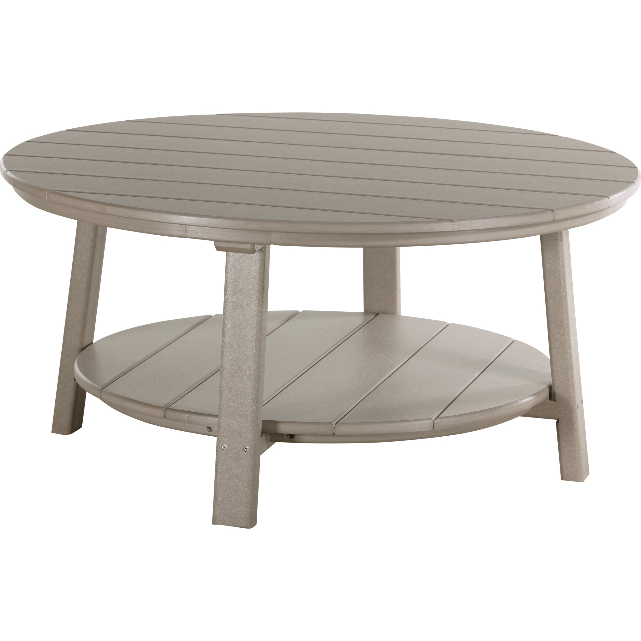 LuxCraft Deluxe Conversation Table – Outdoor Poly Patio Coffee Table (PDCT)
