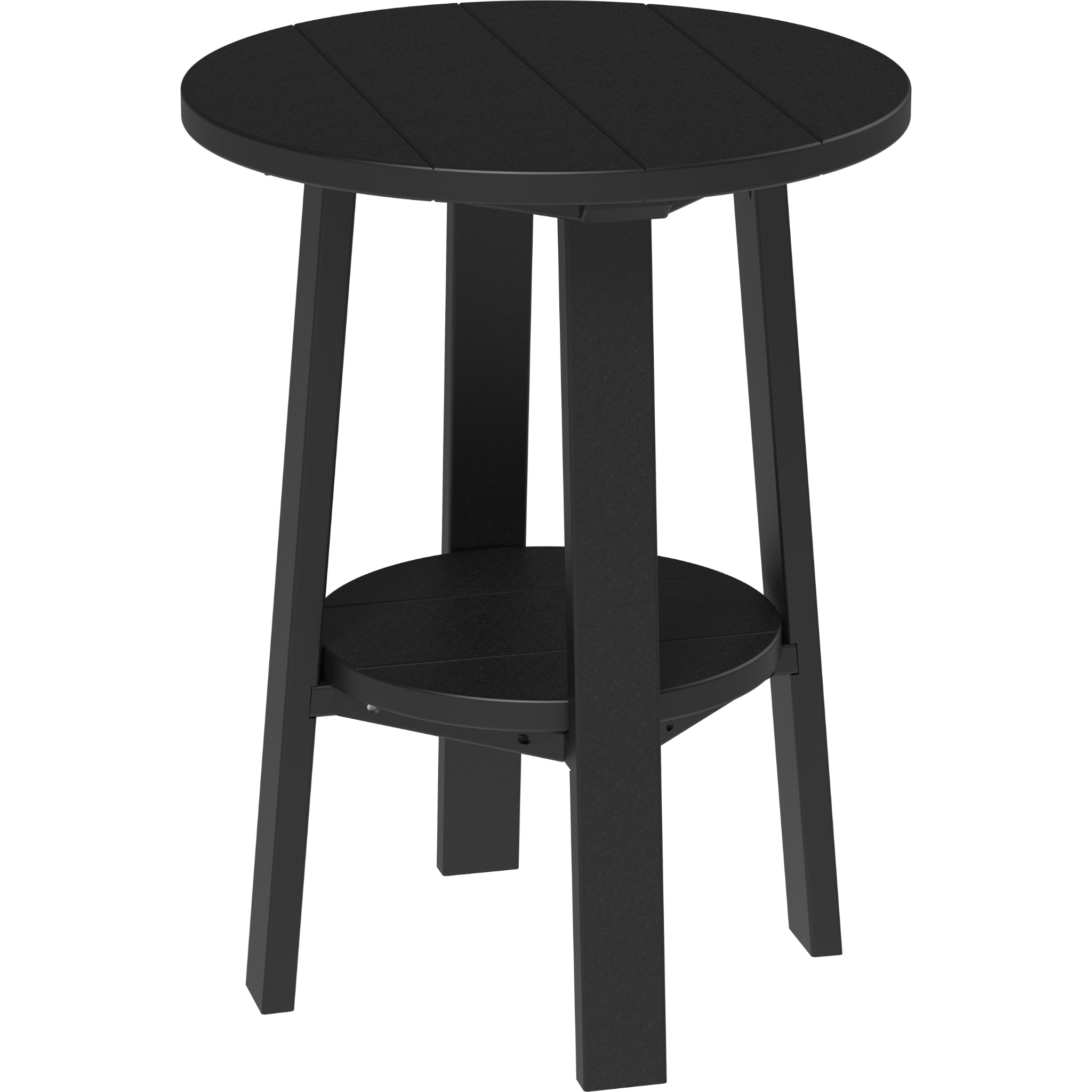 LuxCraft Deluxe 28″ End Table – Outdoor Poly Patio Side Table (PDET28)