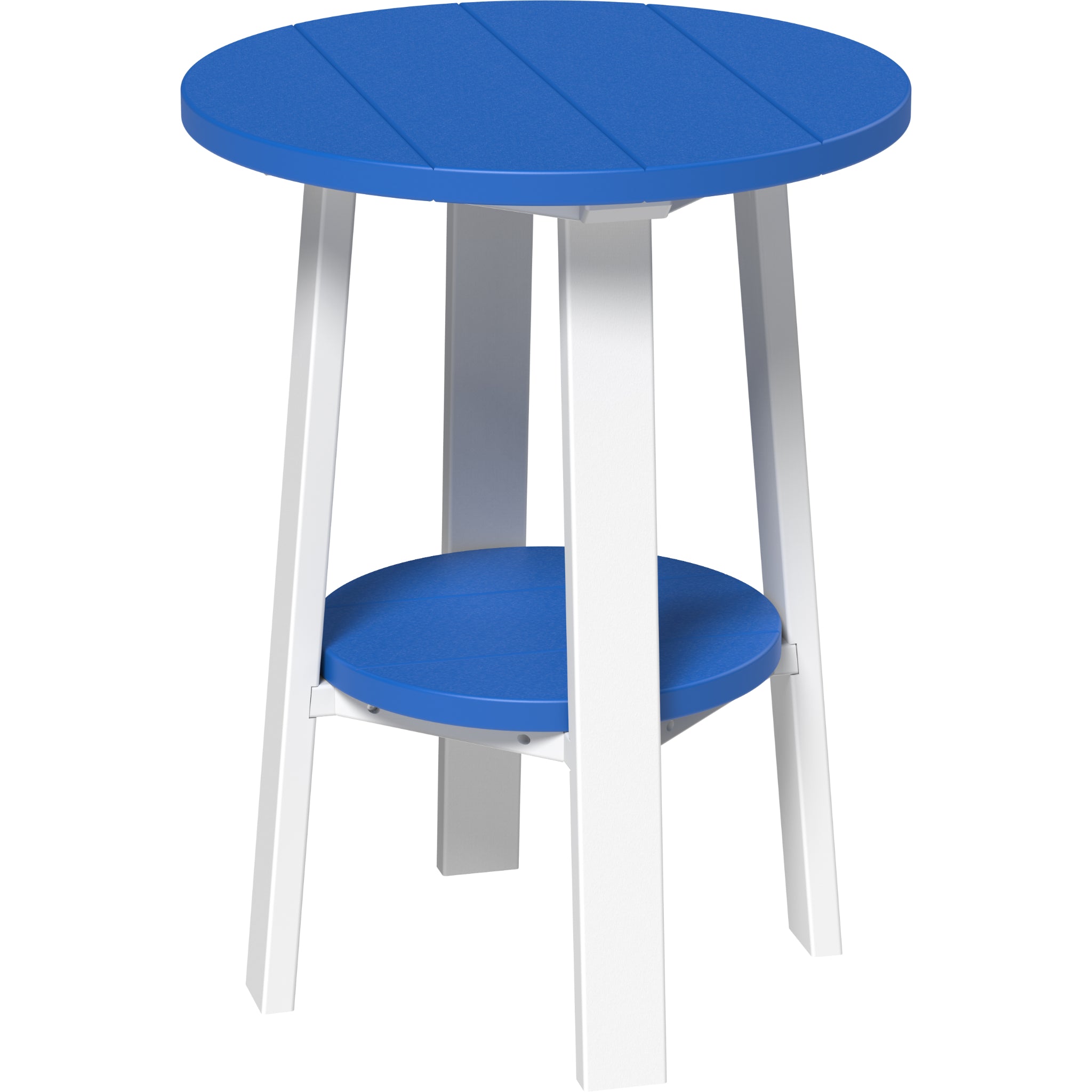 LuxCraft Deluxe 28″ End Table – Outdoor Poly Patio Side Table (PDET28)