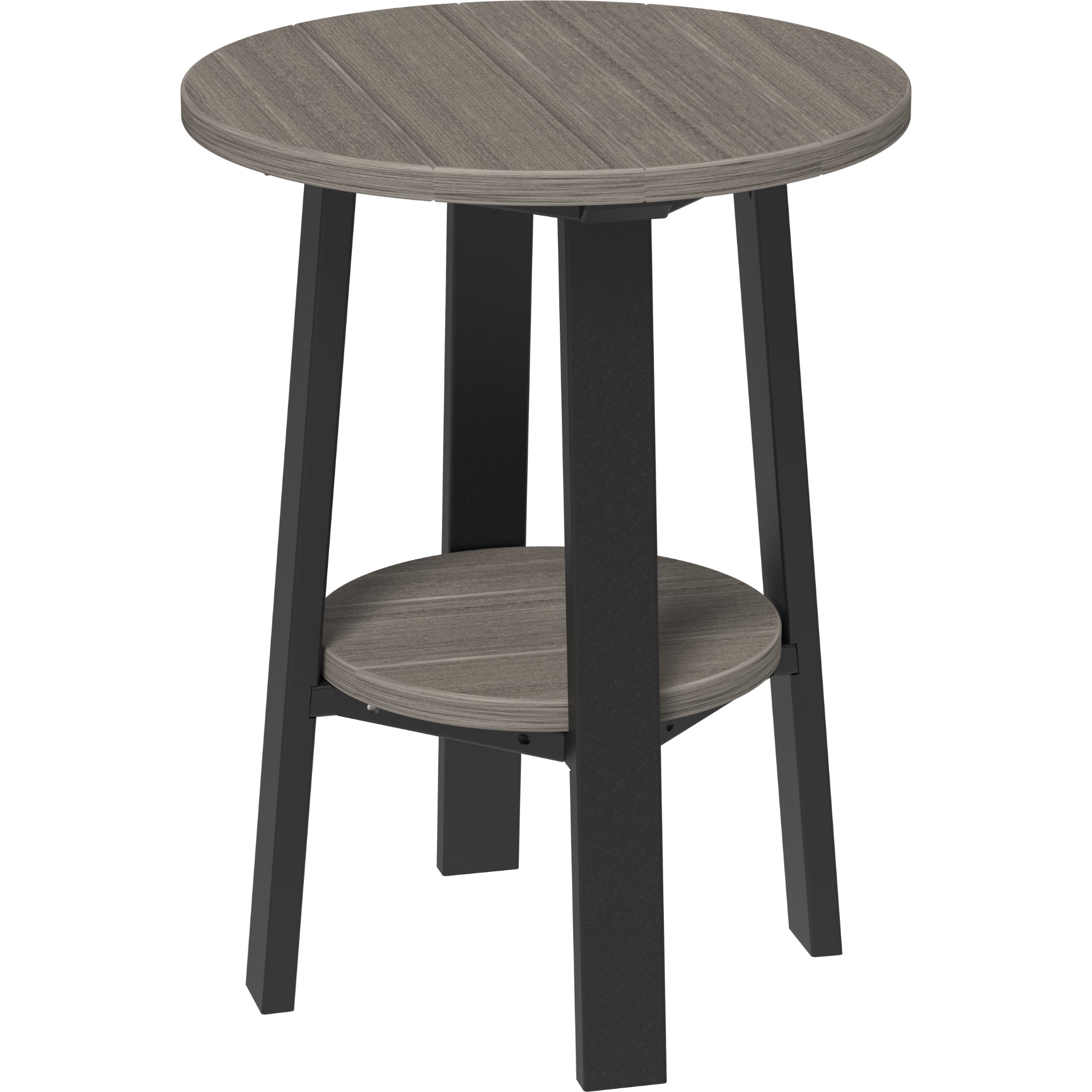 LuxCraft Deluxe 28″ End Table – Outdoor Poly Patio Side Table (PDET28)