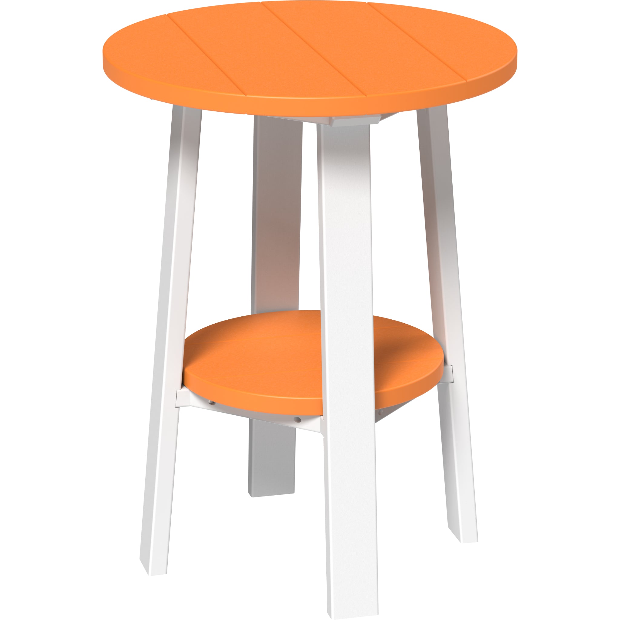 LuxCraft Deluxe 28″ End Table – Outdoor Poly Patio Side Table (PDET28)