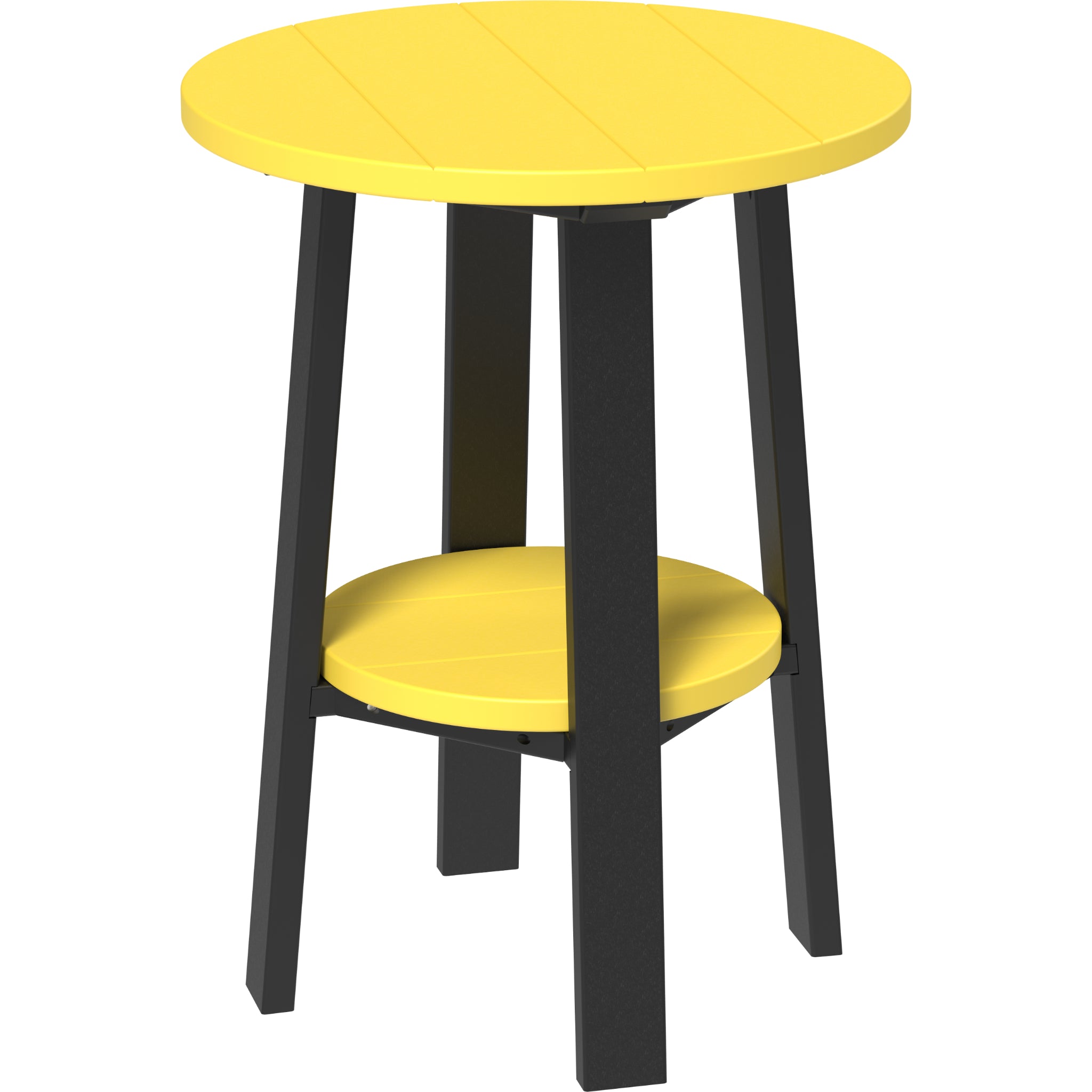 LuxCraft Deluxe 28″ End Table – Outdoor Poly Patio Side Table (PDET28)