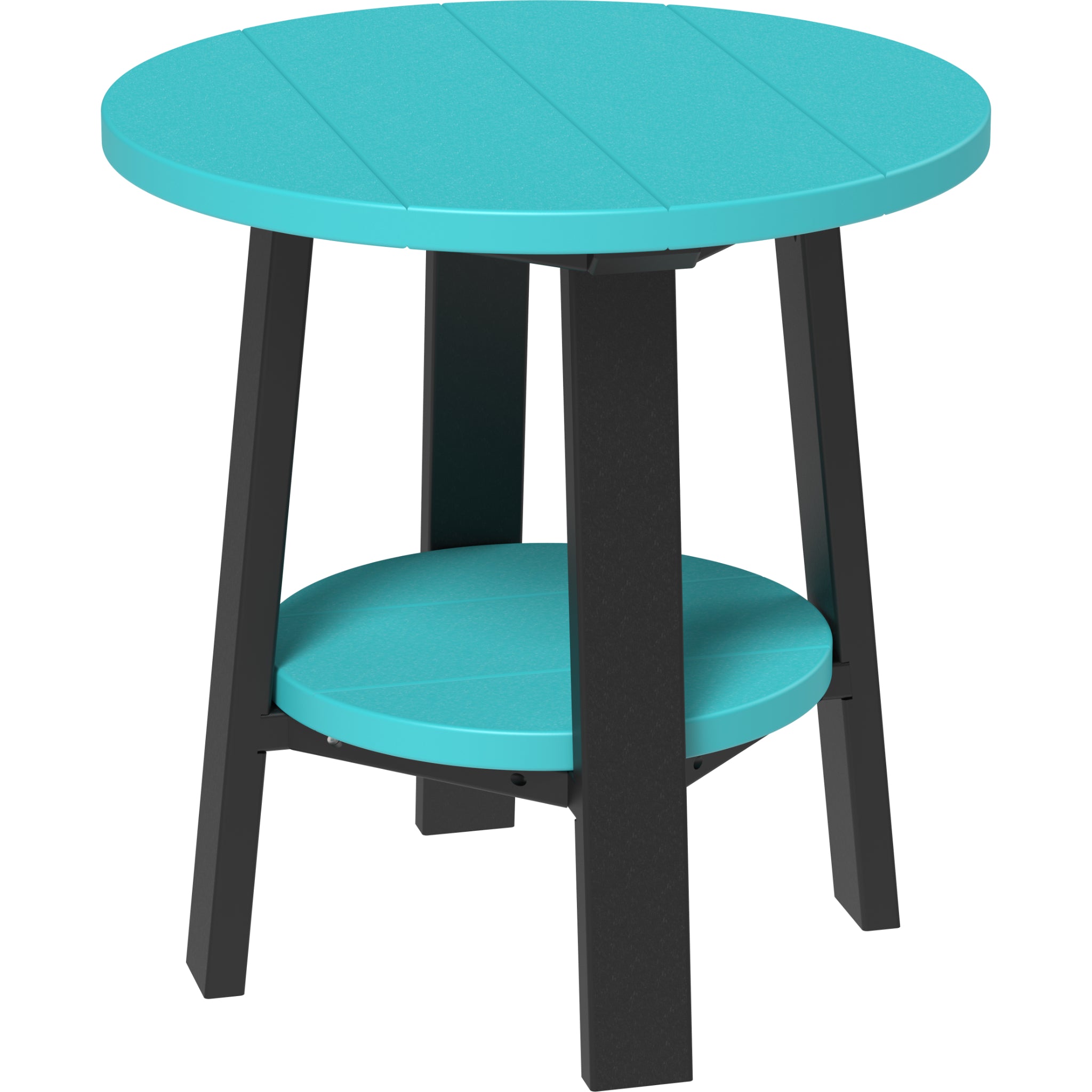 LuxCraft Deluxe End Table – Outdoor Poly Patio Side Table (PDET)