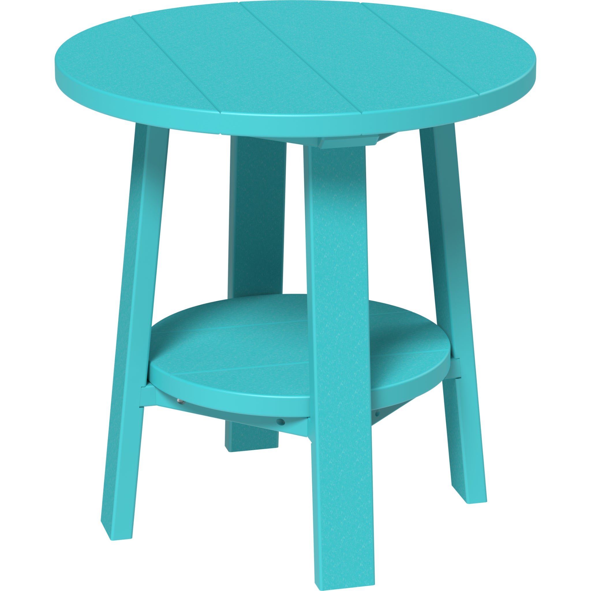 LuxCraft Deluxe End Table – Outdoor Poly Patio Side Table (PDET)