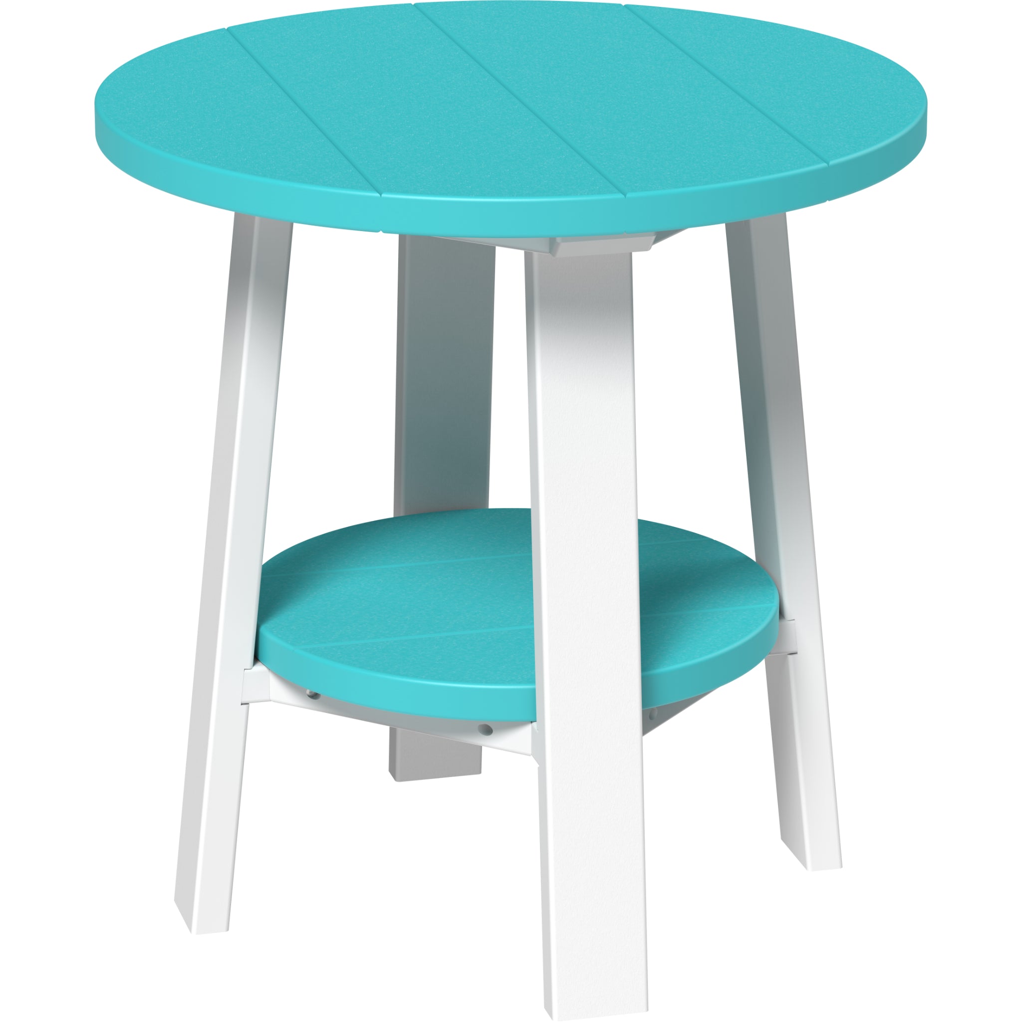 LuxCraft Deluxe End Table – Outdoor Poly Patio Side Table (PDET)