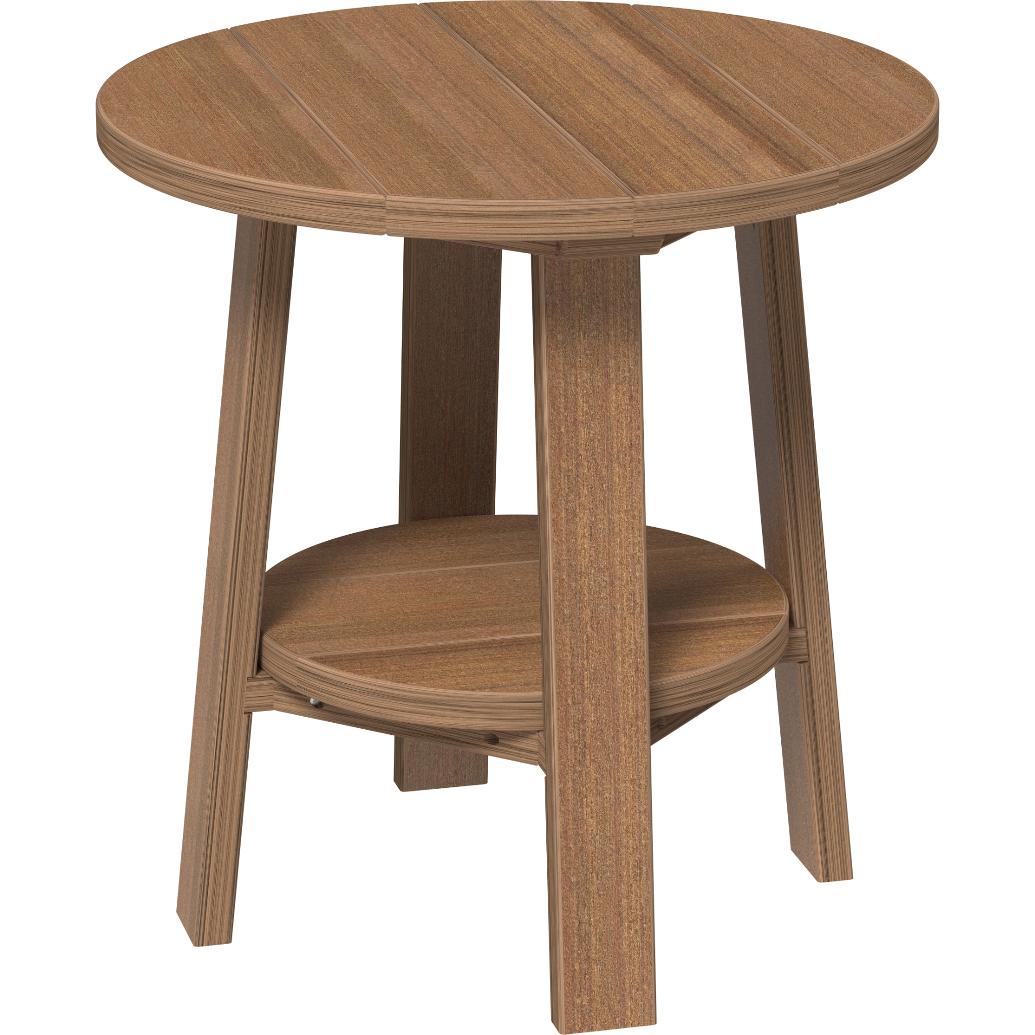 LuxCraft Deluxe End Table – Outdoor Poly Patio Side Table (PDET)