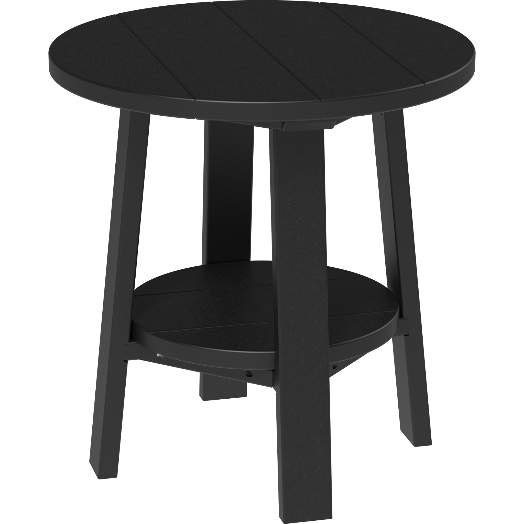LuxCraft Deluxe End Table – Outdoor Poly Patio Side Table (PDET)