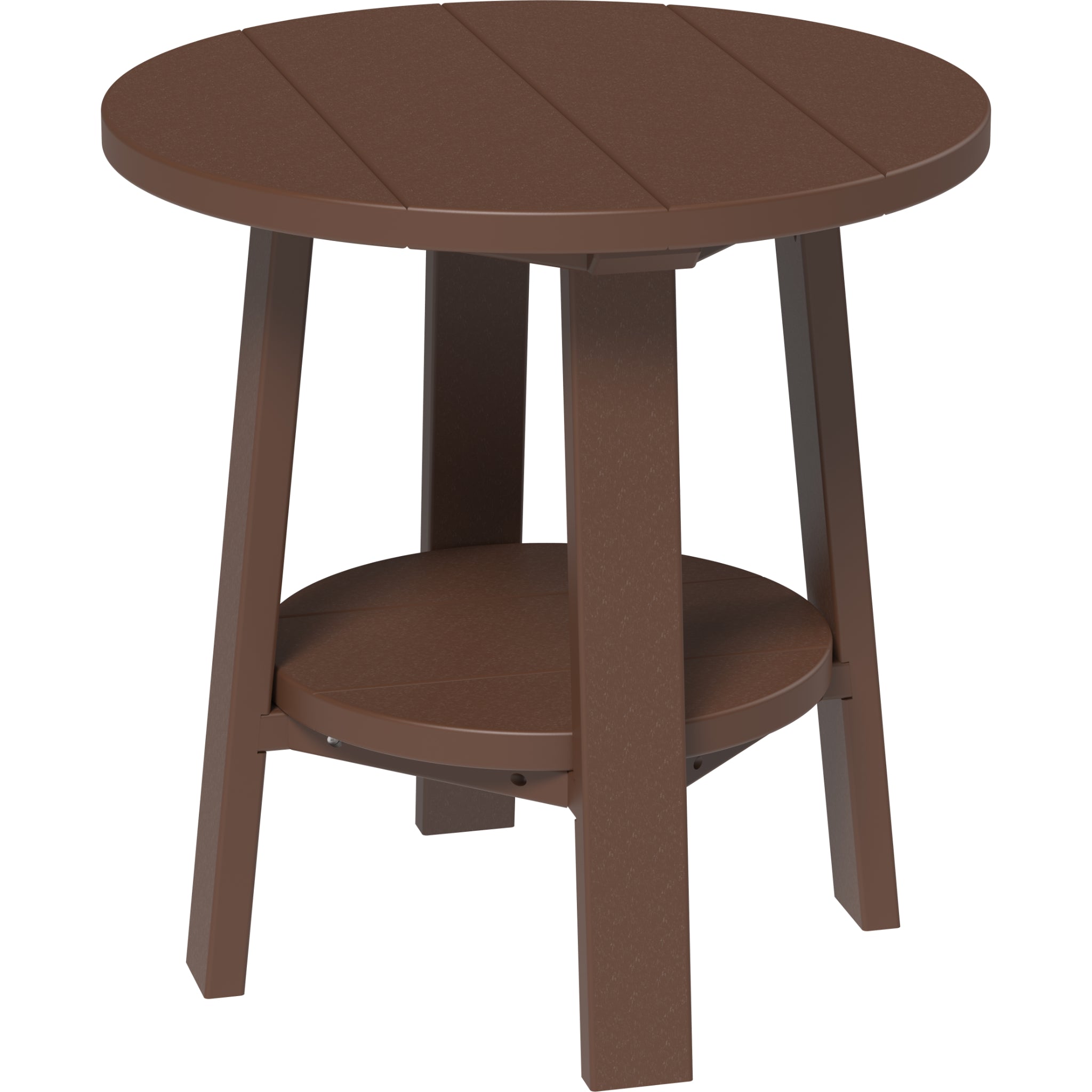 LuxCraft Deluxe End Table – Outdoor Poly Patio Side Table (PDET)