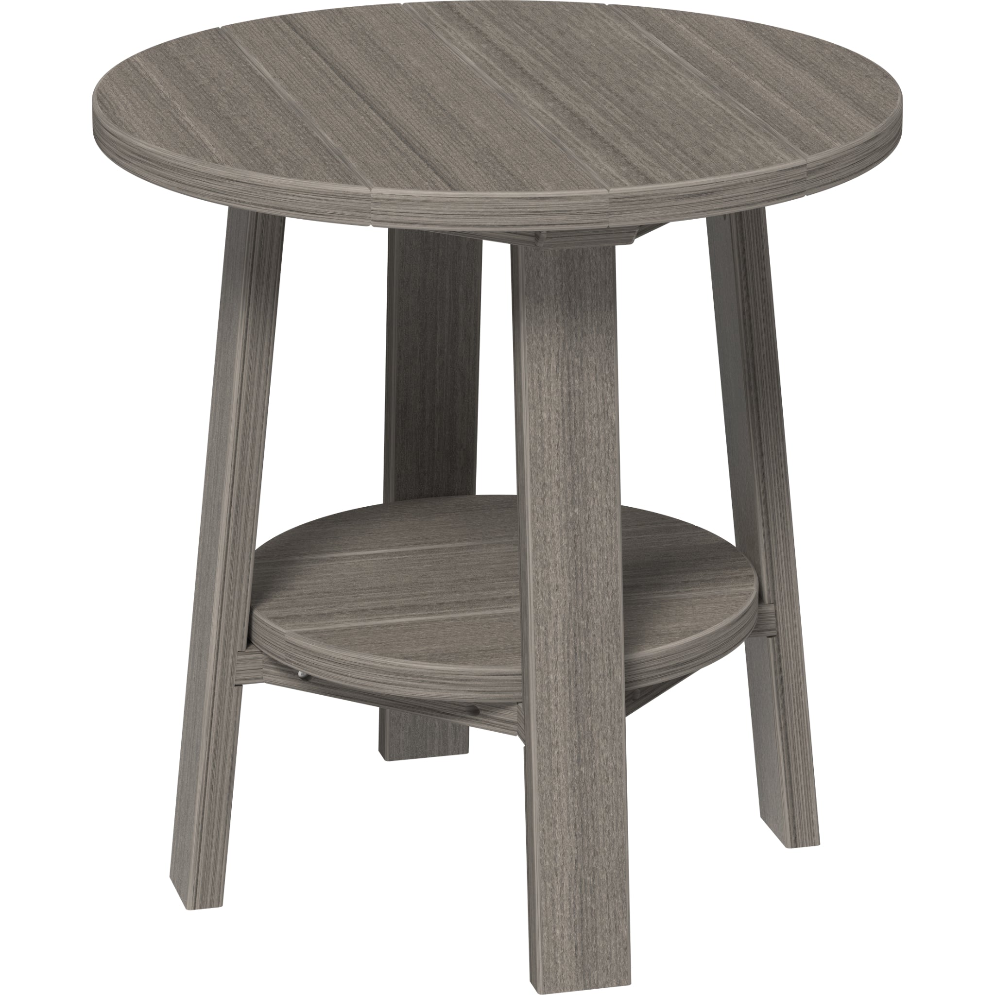 LuxCraft Deluxe End Table – Outdoor Poly Patio Side Table (PDET)