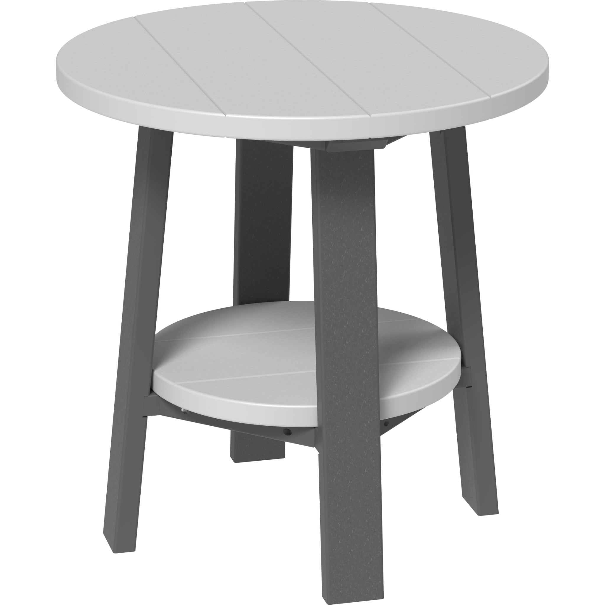 LuxCraft Deluxe End Table – Outdoor Poly Patio Side Table (PDET)