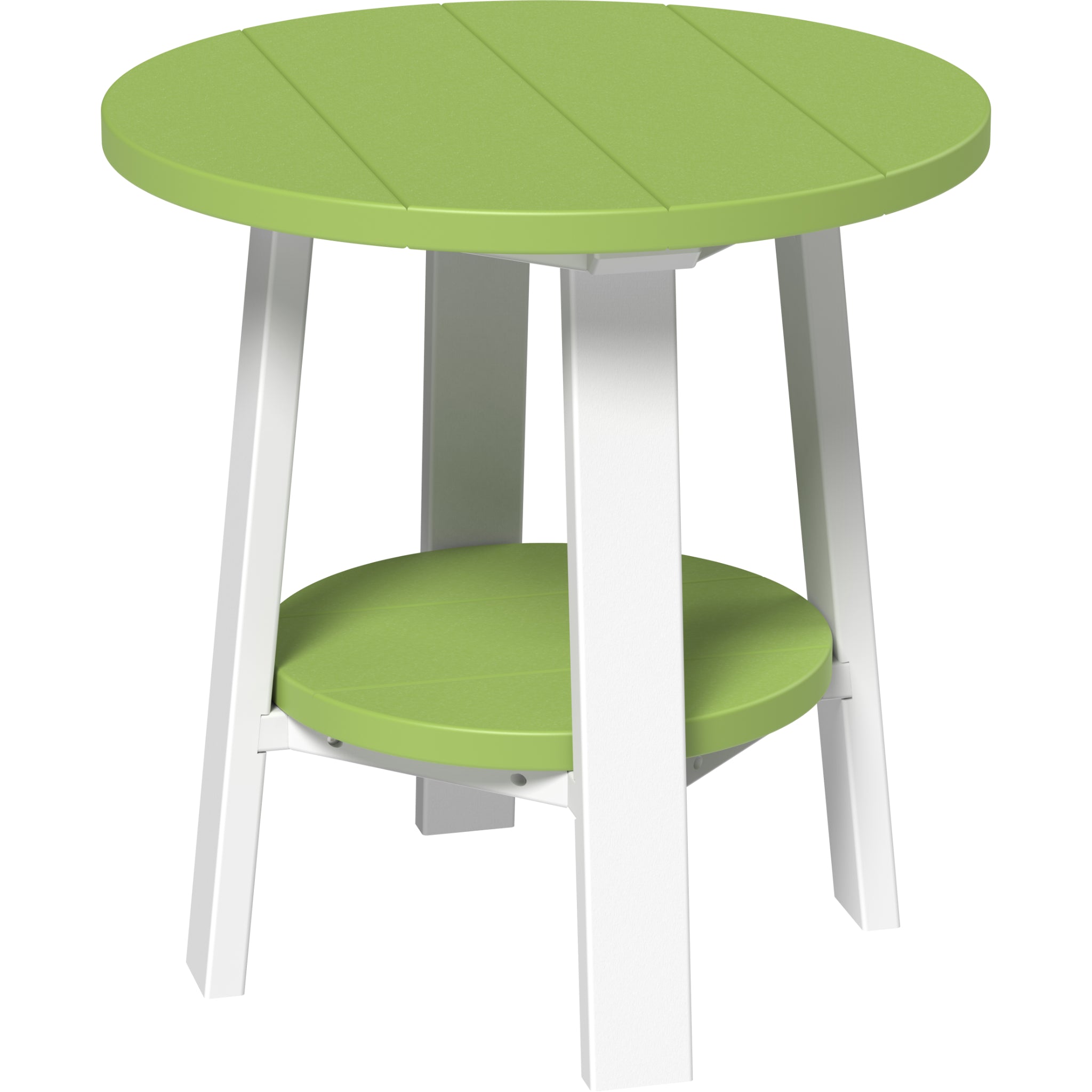 LuxCraft Deluxe End Table – Outdoor Poly Patio Side Table (PDET)