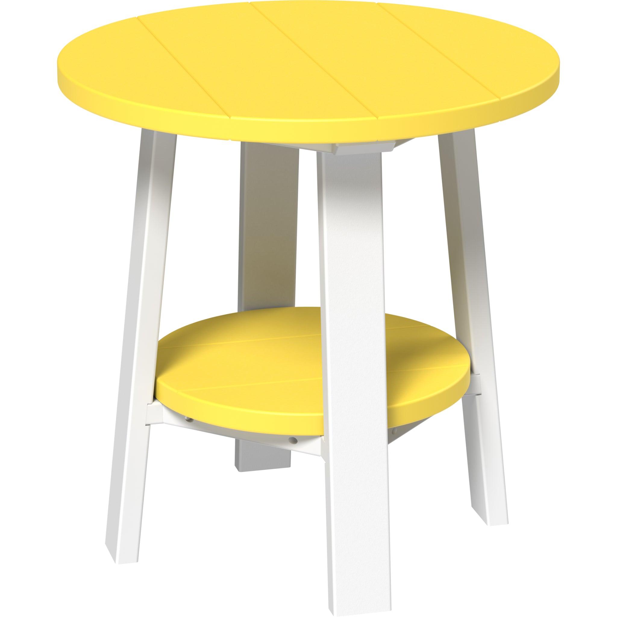 LuxCraft Deluxe End Table – Outdoor Poly Patio Side Table (PDET)