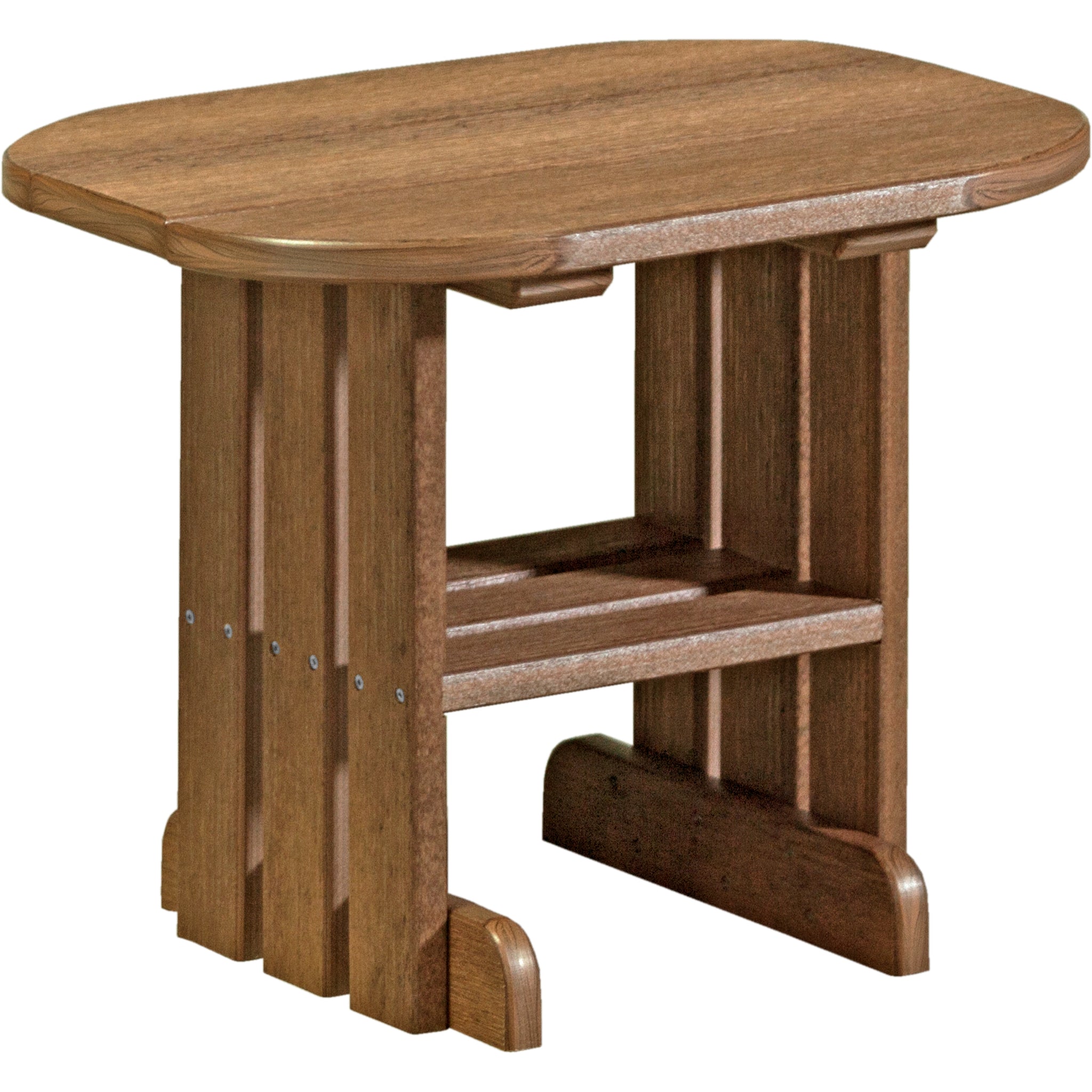 LuxCraft End Table – Outdoor Poly Patio Side Table (PET)