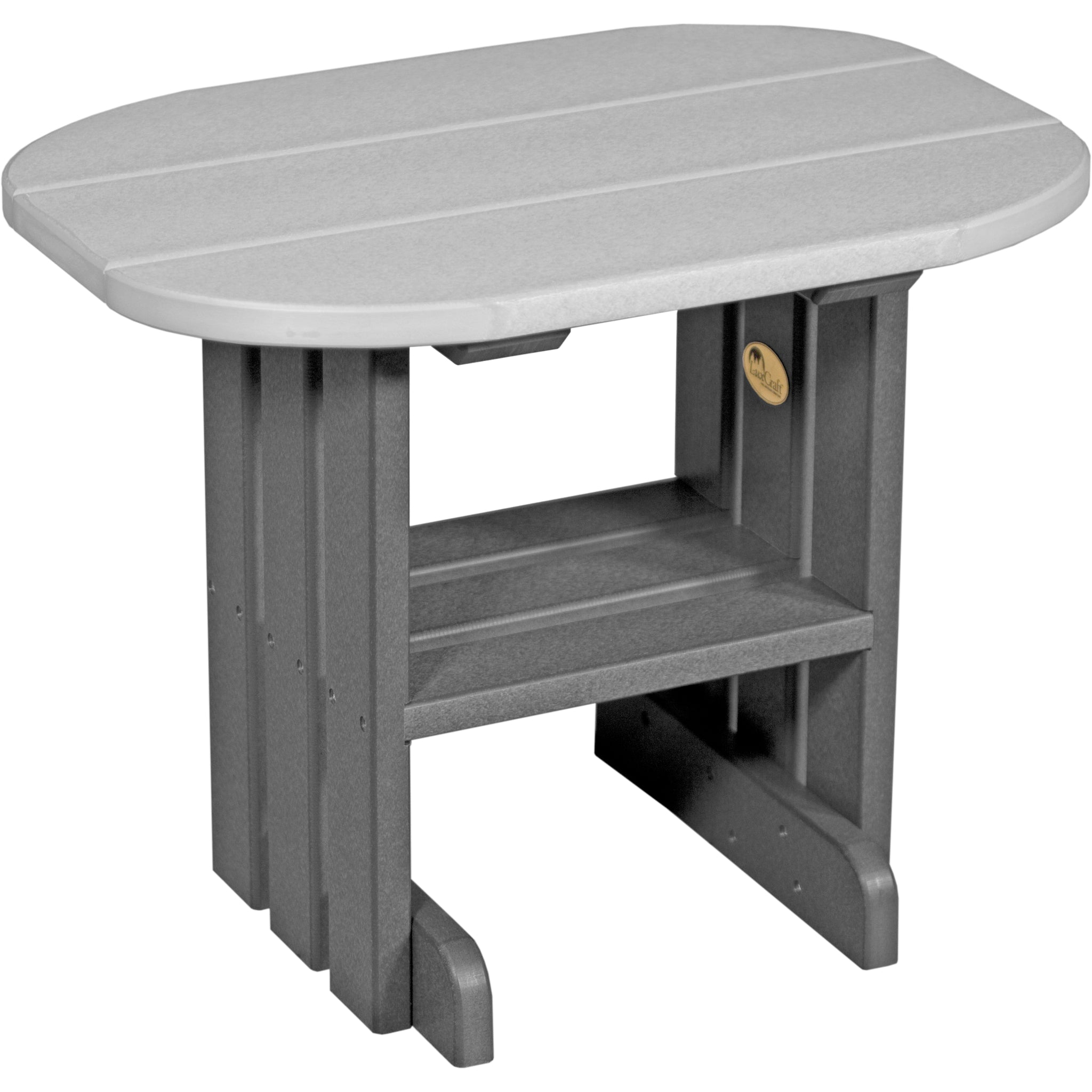 LuxCraft End Table – Outdoor Poly Patio Side Table (PET)