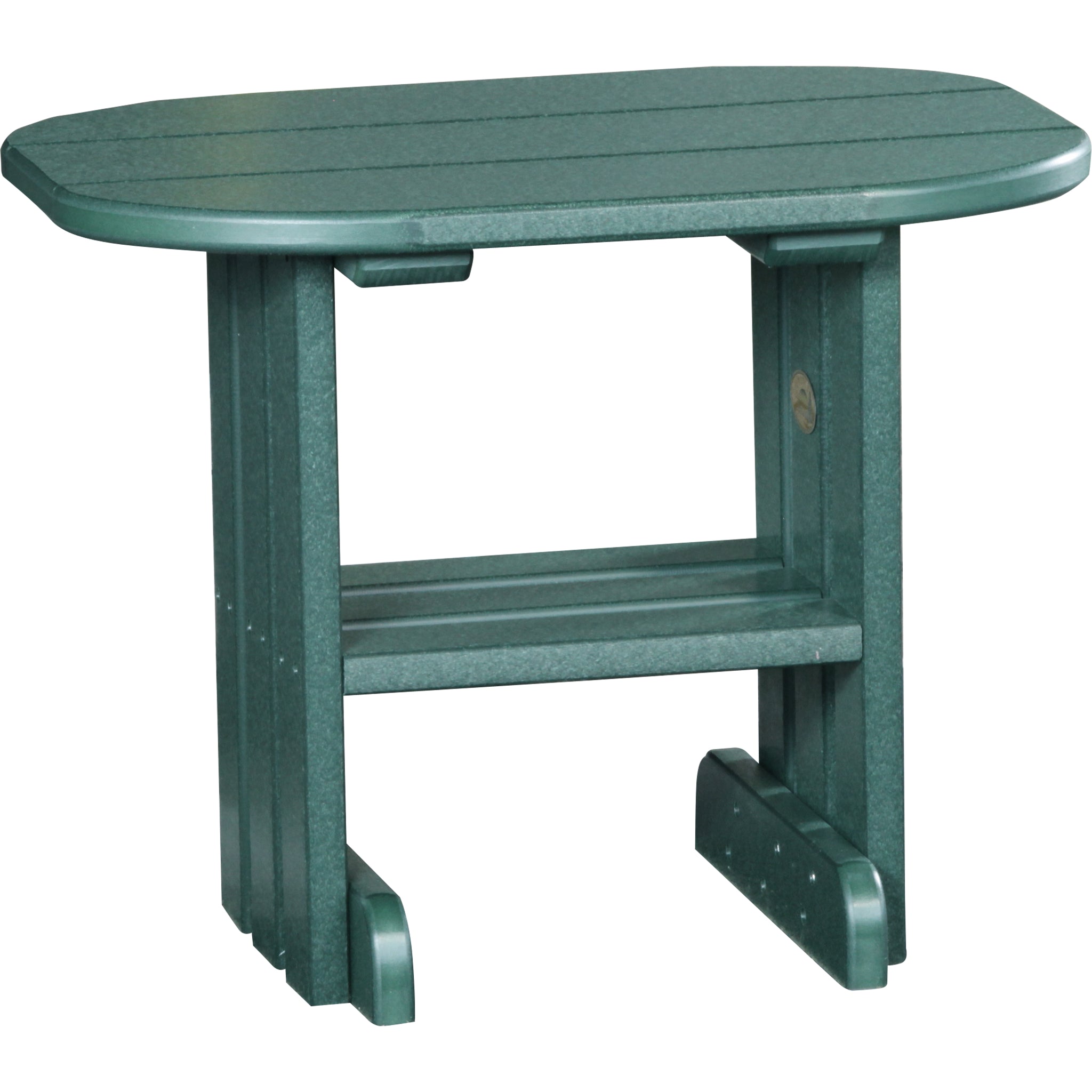 LuxCraft End Table – Outdoor Poly Patio Side Table (PET)