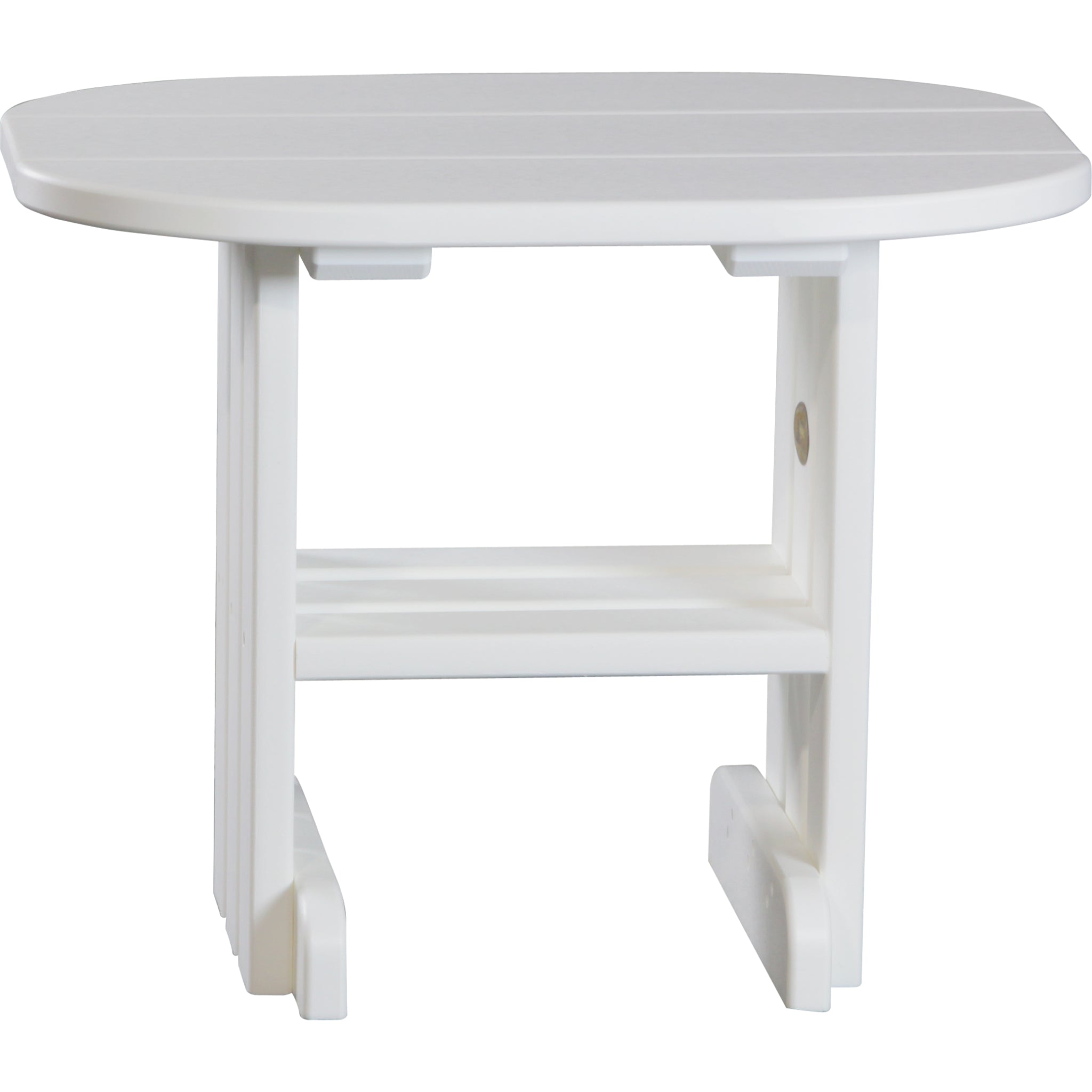 LuxCraft End Table – Outdoor Poly Patio Side Table (PET)