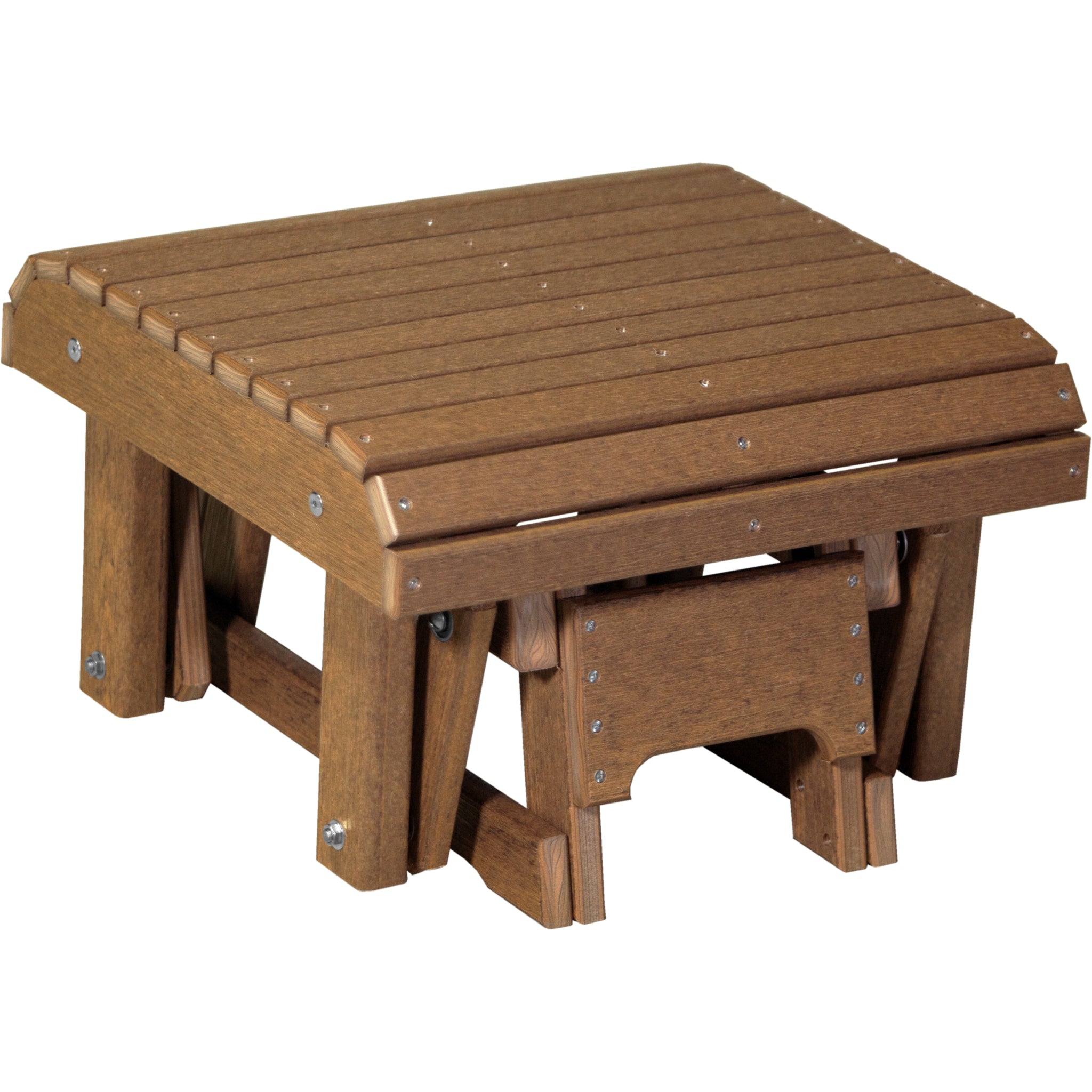 LuxCraft Glider Footrest – Outdoor Poly Patio Footrest (PGF)