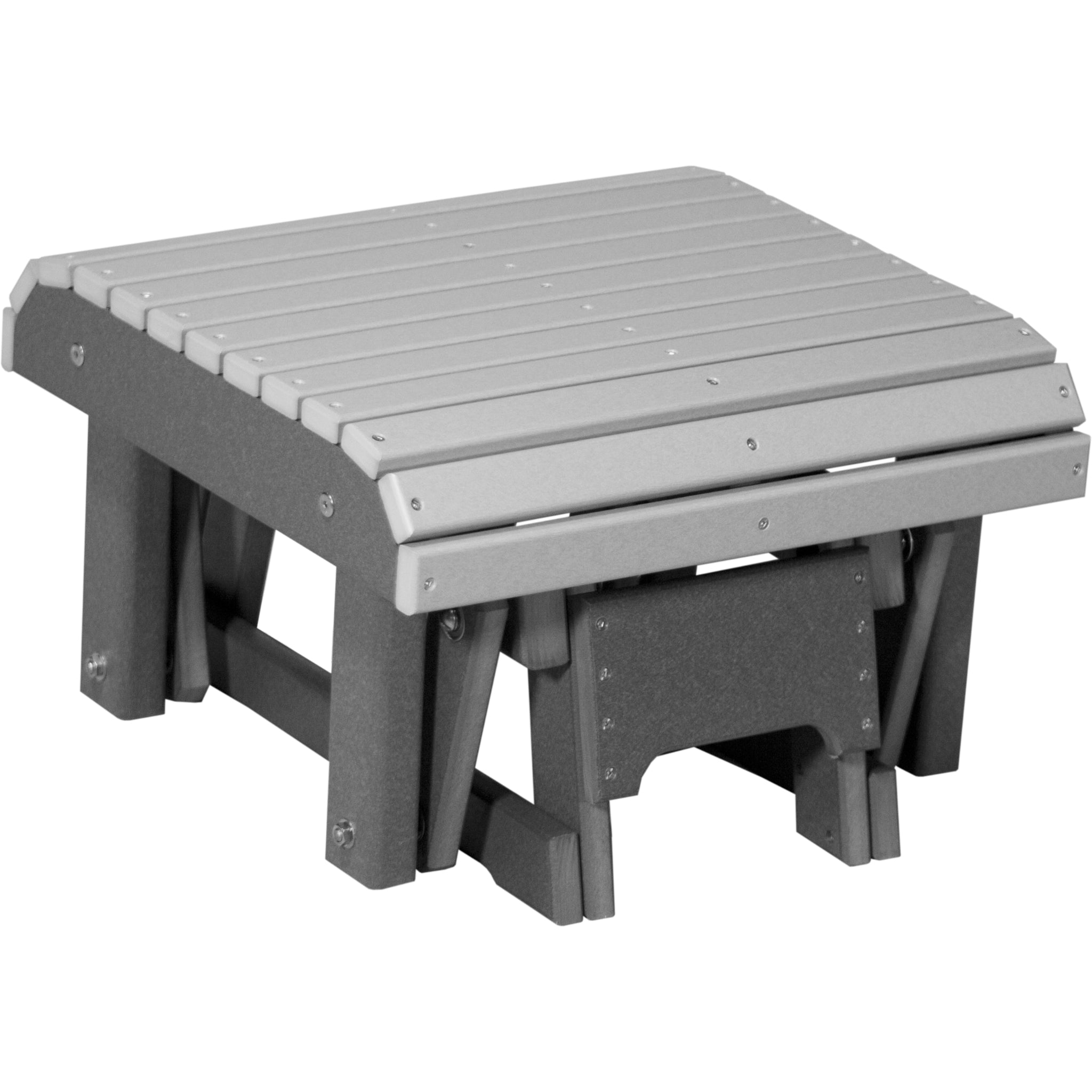 LuxCraft Glider Footrest – Outdoor Poly Patio Footrest (PGF)