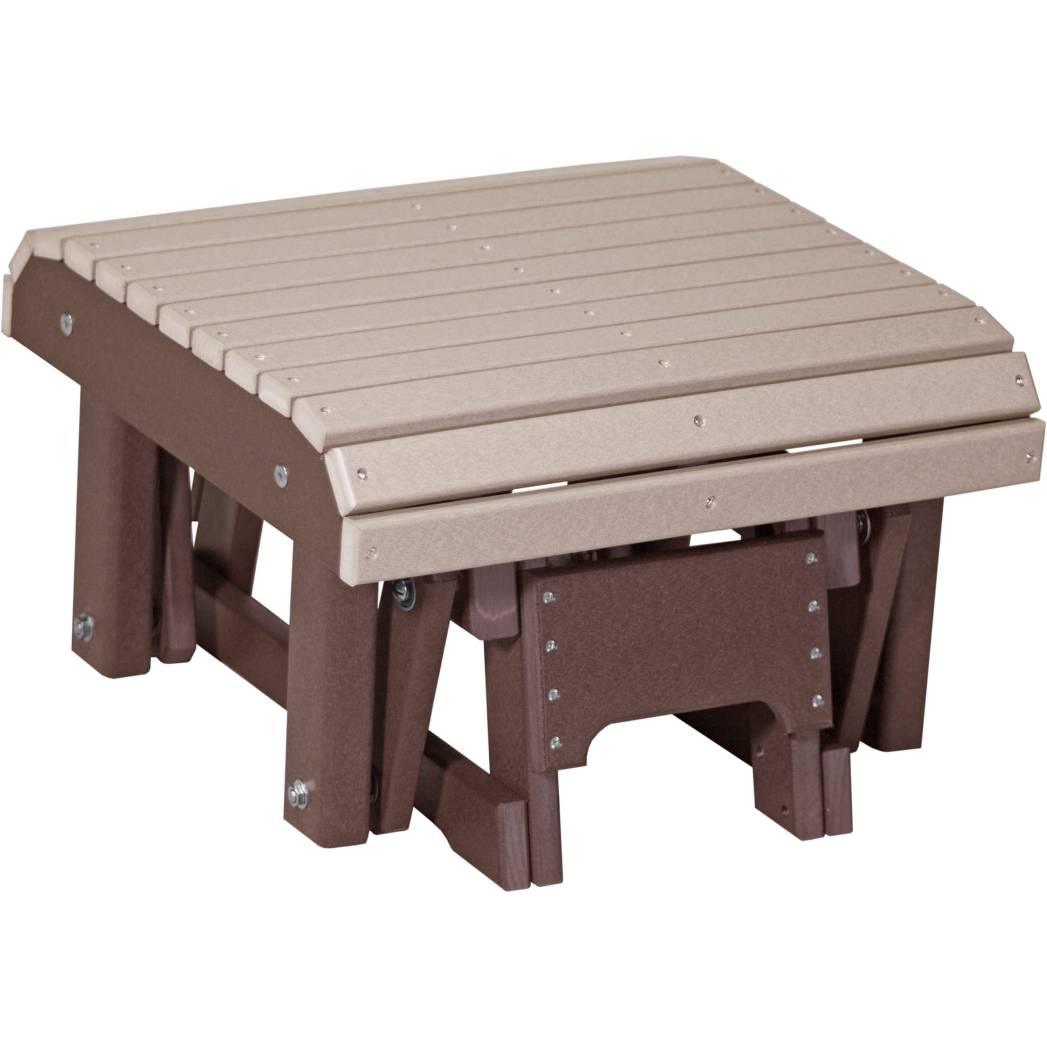 LuxCraft Glider Footrest – Outdoor Poly Patio Footrest (PGF)